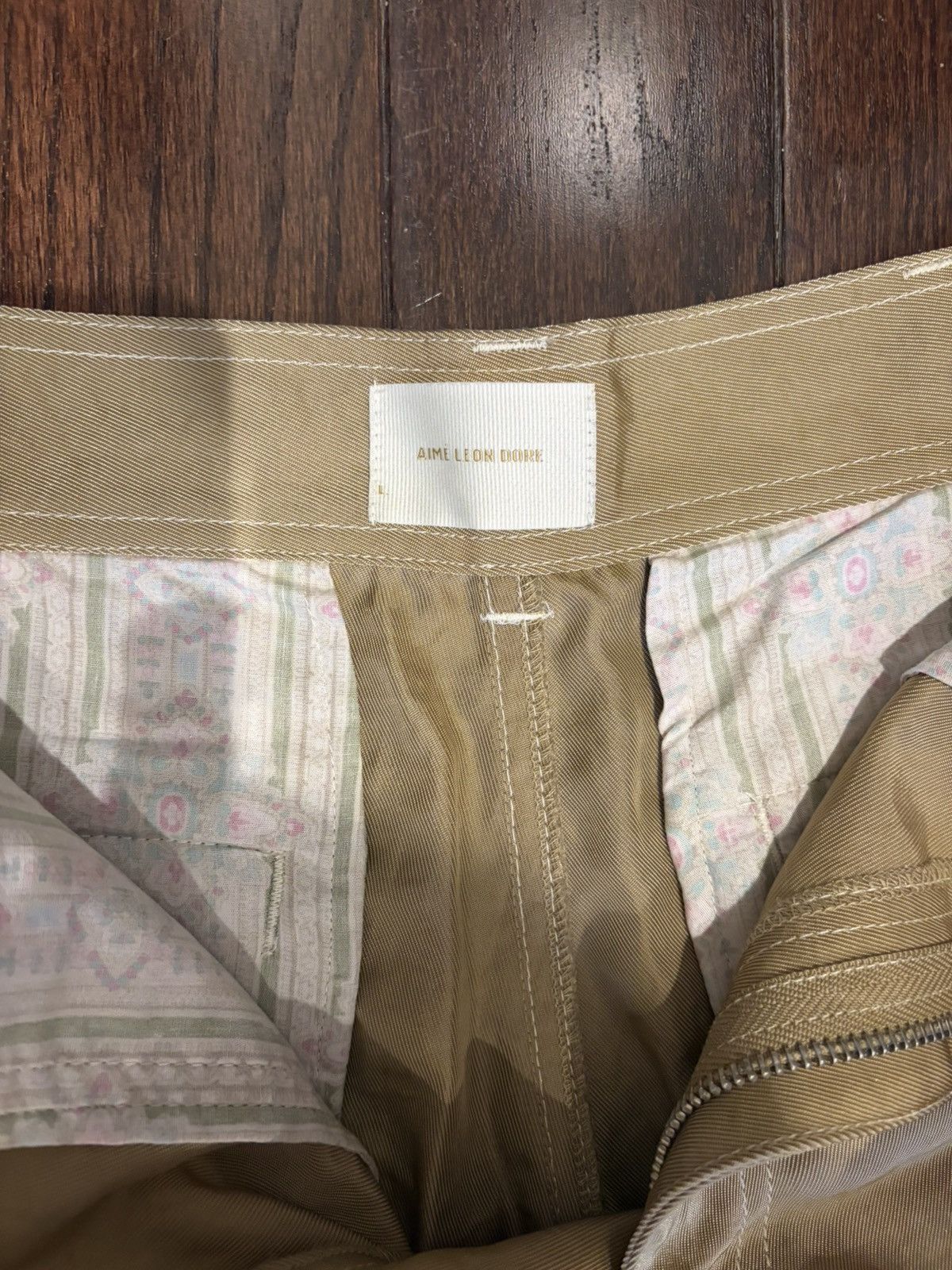 Aime Leon Dore Aime Leon Dore Contrast Stitch Pants Size US 32 / EU 48 - 3 Thumbnail