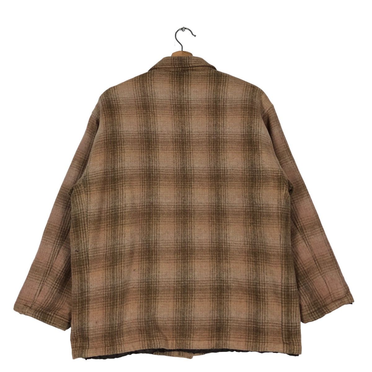 Japanese Brand Vintage Work Chore Jacket Uniqlo Issey Miyake Tartan Design Size US M / EU 48-50 / 2 - 8 Thumbnail