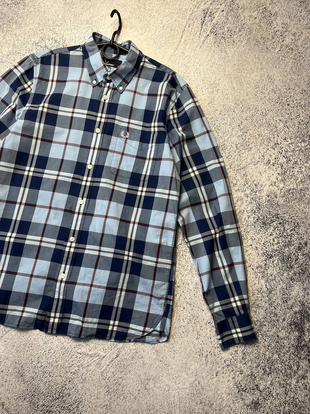 Fred Perry Vintage Fred Perry Plaid Shirt Size M Y2K Size US M / EU 48-50 / 2 - 16 Thumbnail
