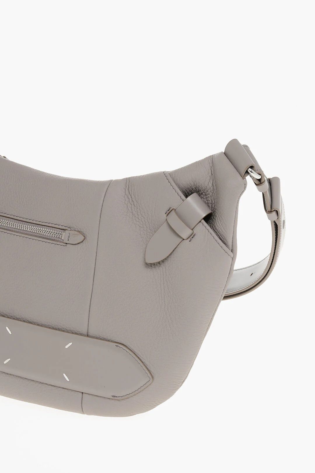 Maison Margiela og1mm0326 Size: OS / Leather Shoulder Bag in Grey Size ONE SIZE - 3 Thumbnail