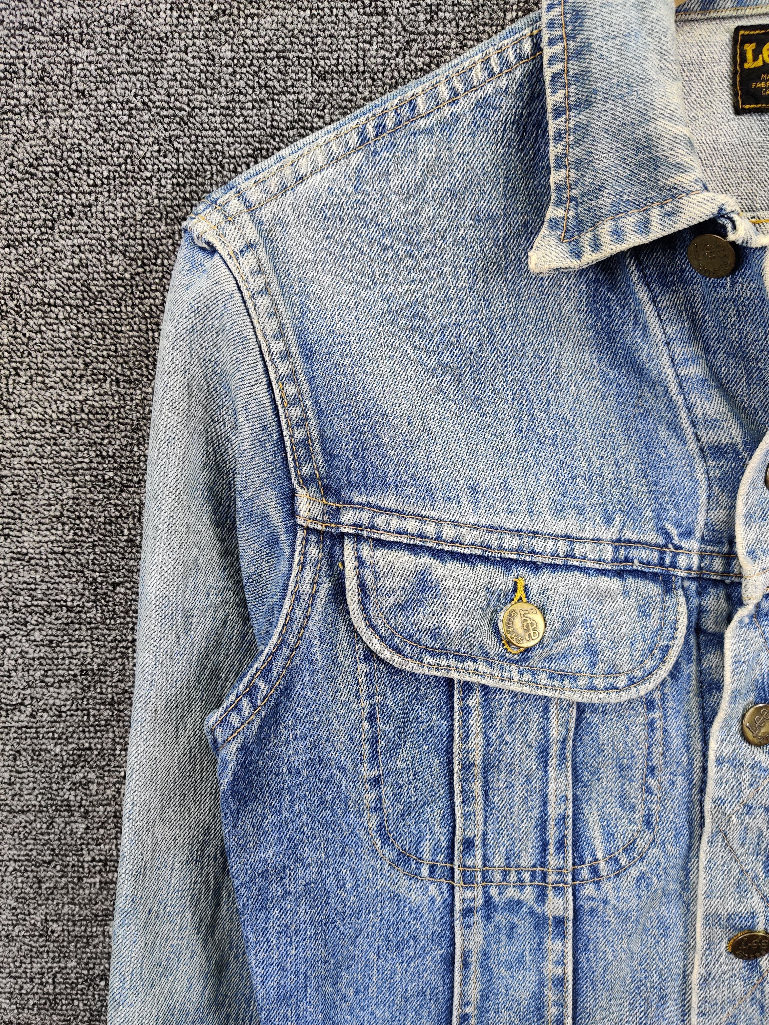 Lee Vintage 90's Lee Riders Trucker Denim Jacket Size US S / EU 44-46 / 1 - 6 Thumbnail