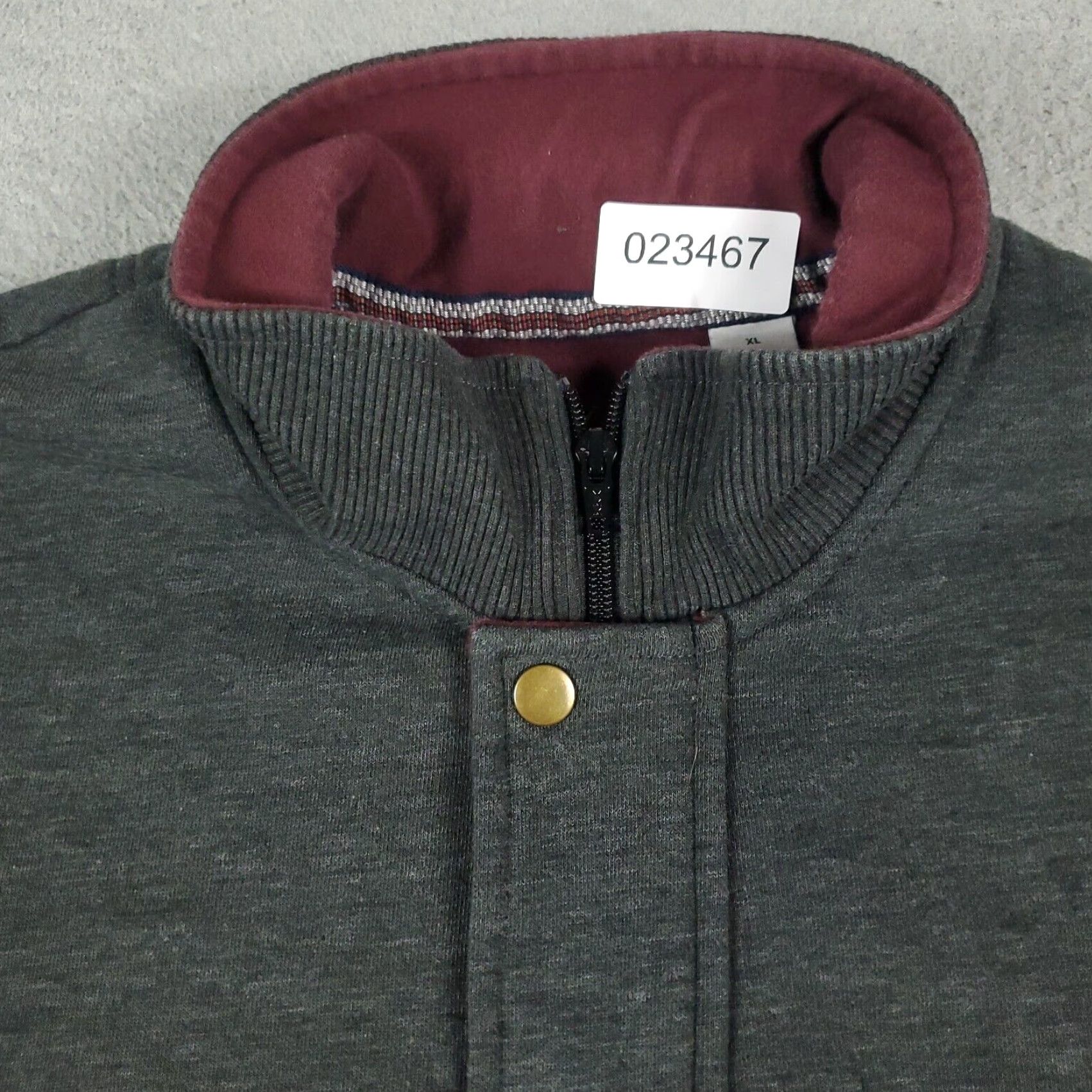 Orvis Mens Orvis Sweater XL Extra Large Gray Casual Pullover Long Sleeve Size US XL / EU 56 / 4 - 2 Thumbnail