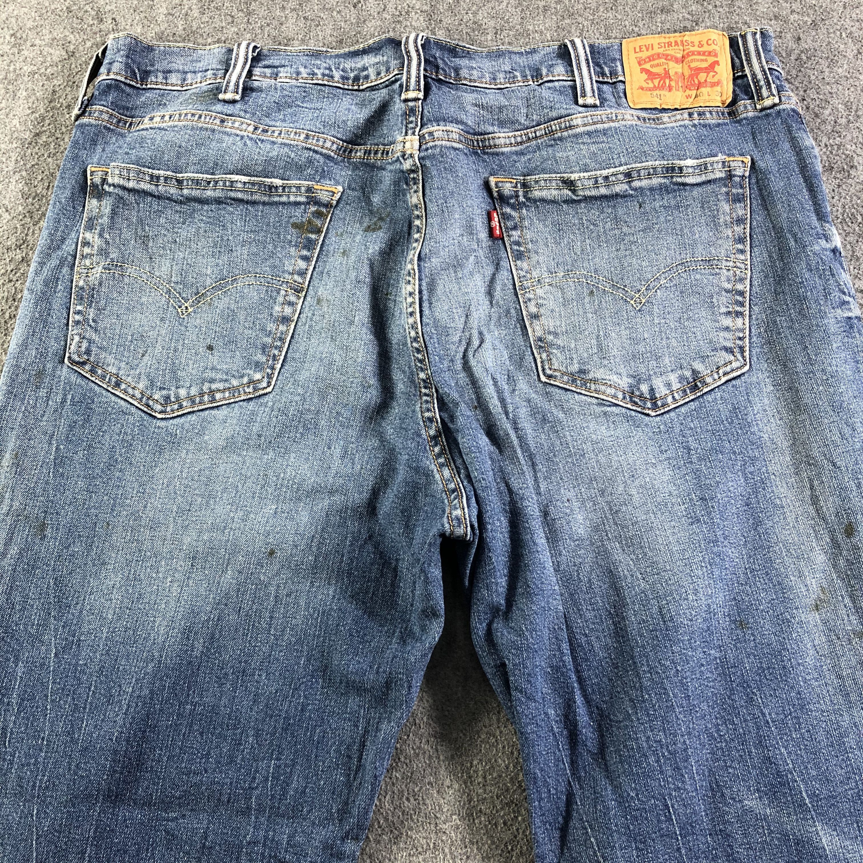 Levi's Vintage Blue Wash Levis 541 Jeans-J3116 Size US 40 / EU 56 - 4 Thumbnail