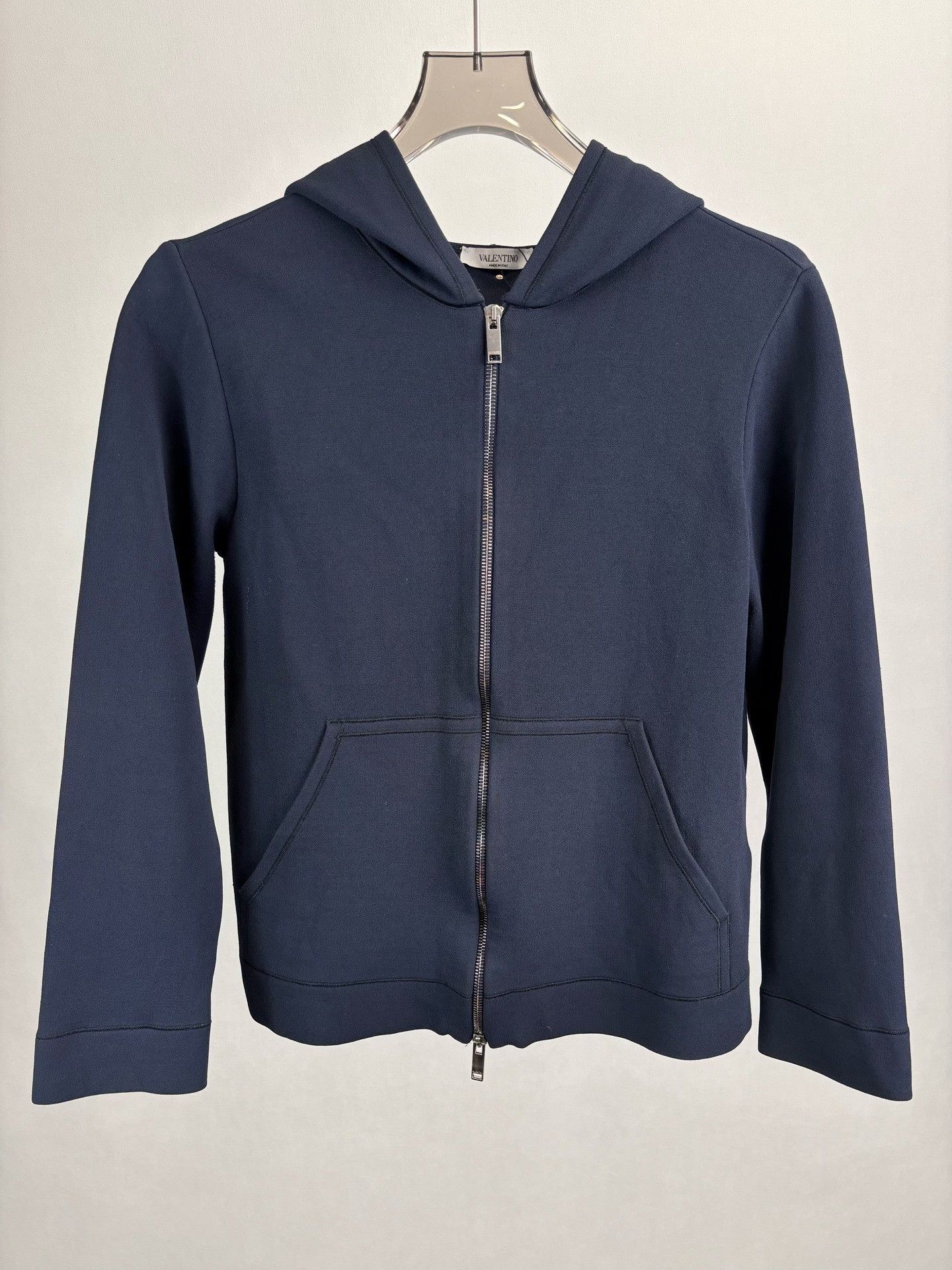 Valentino Valentino Back Rivet Hooded Zipper Jacket Size XS / US 0-2 / IT 36-38 - 1 Thumbnail