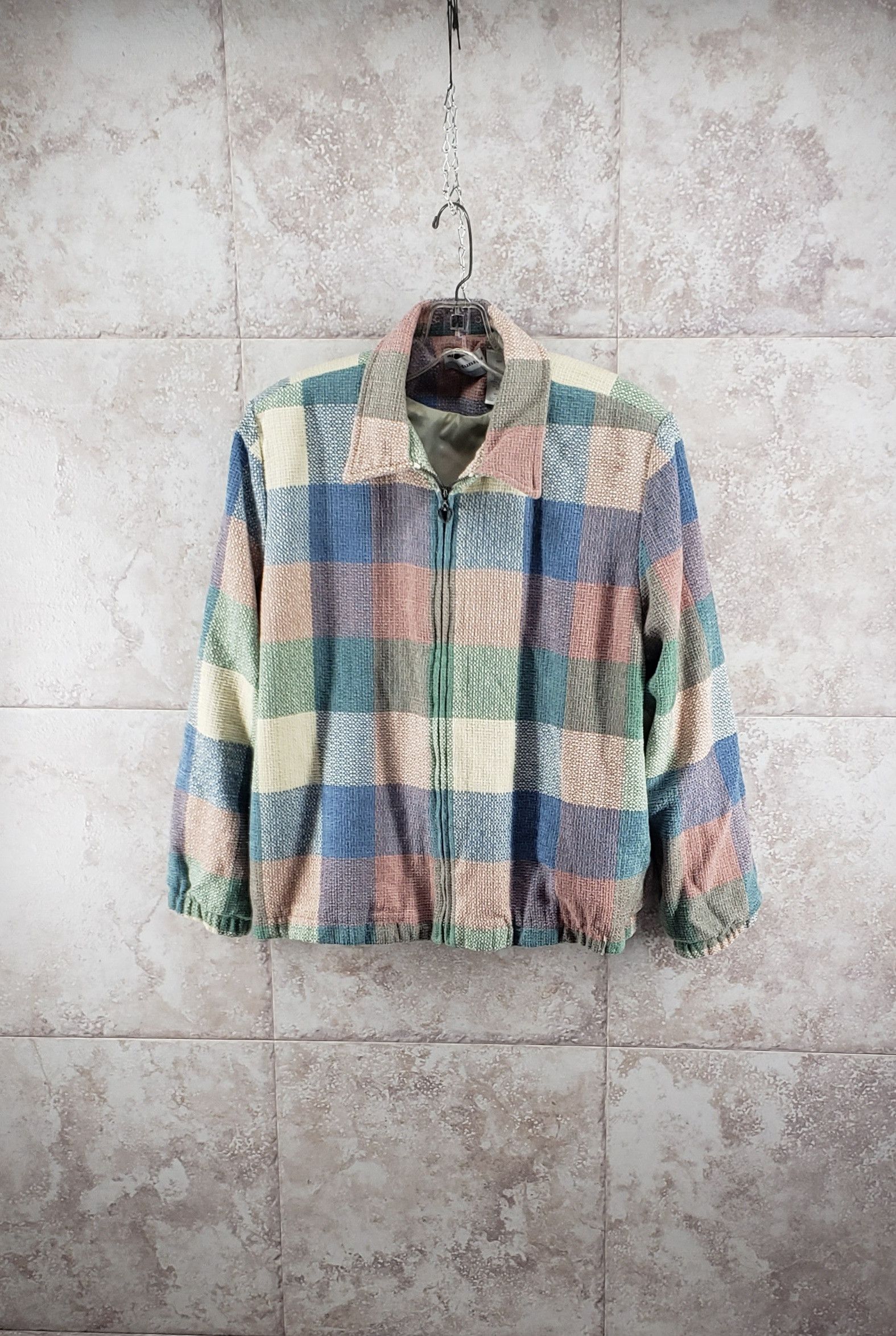 ジャケット・アウター readymade tweed shirt jacket vintage ジャケット・アウター readymade tweed shirt jacket vintage