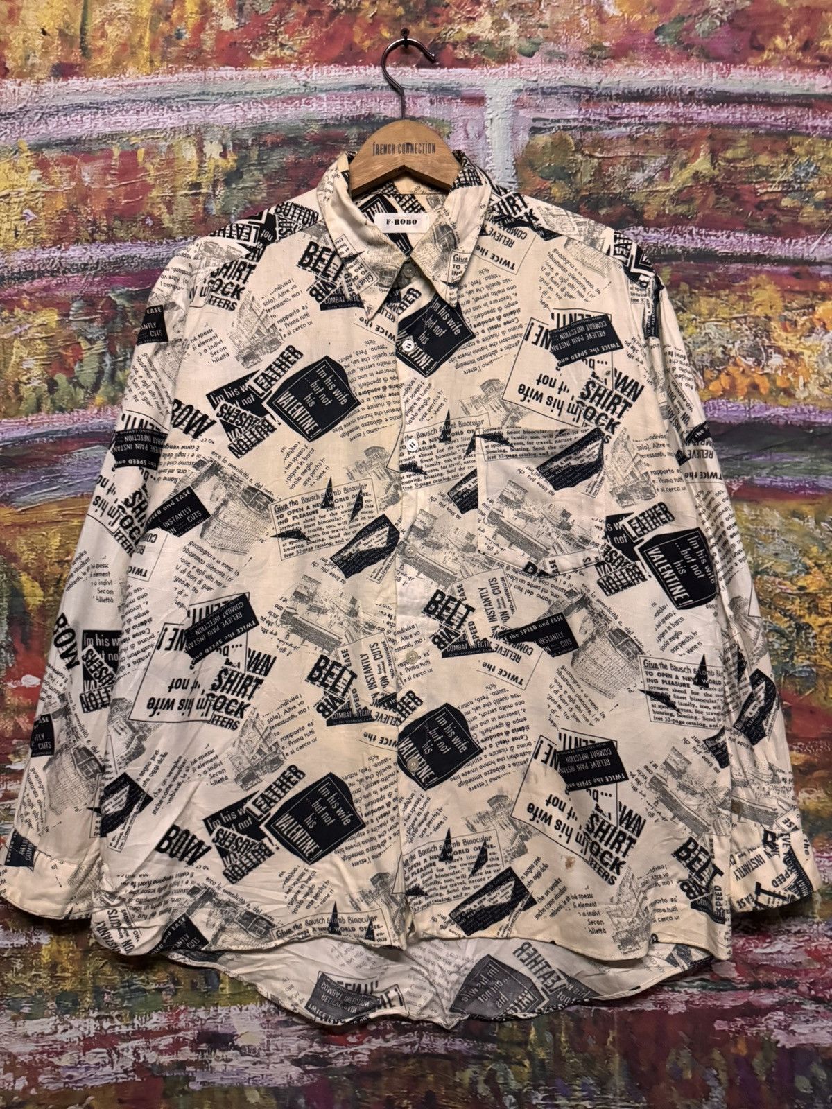 Japanese Brand Vintage F•ROBO Size US L / EU 52-54 / 3 - 3 Thumbnail