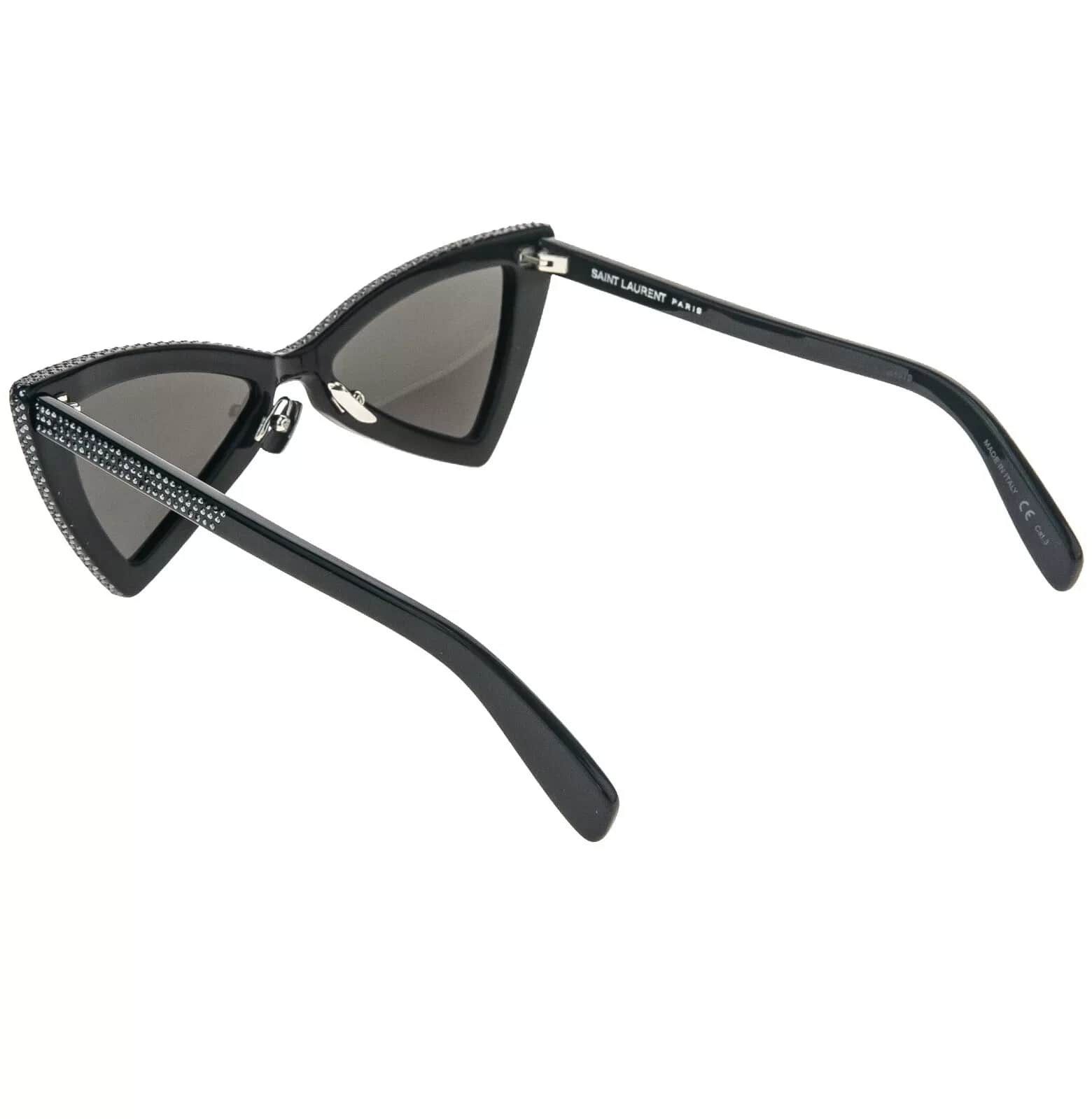 Yves Saint Laurent SAINT LAURENT 207 JERRY YSL SL207 Black Sunglasses 003 Size ONE SIZE - 4 Thumbnail