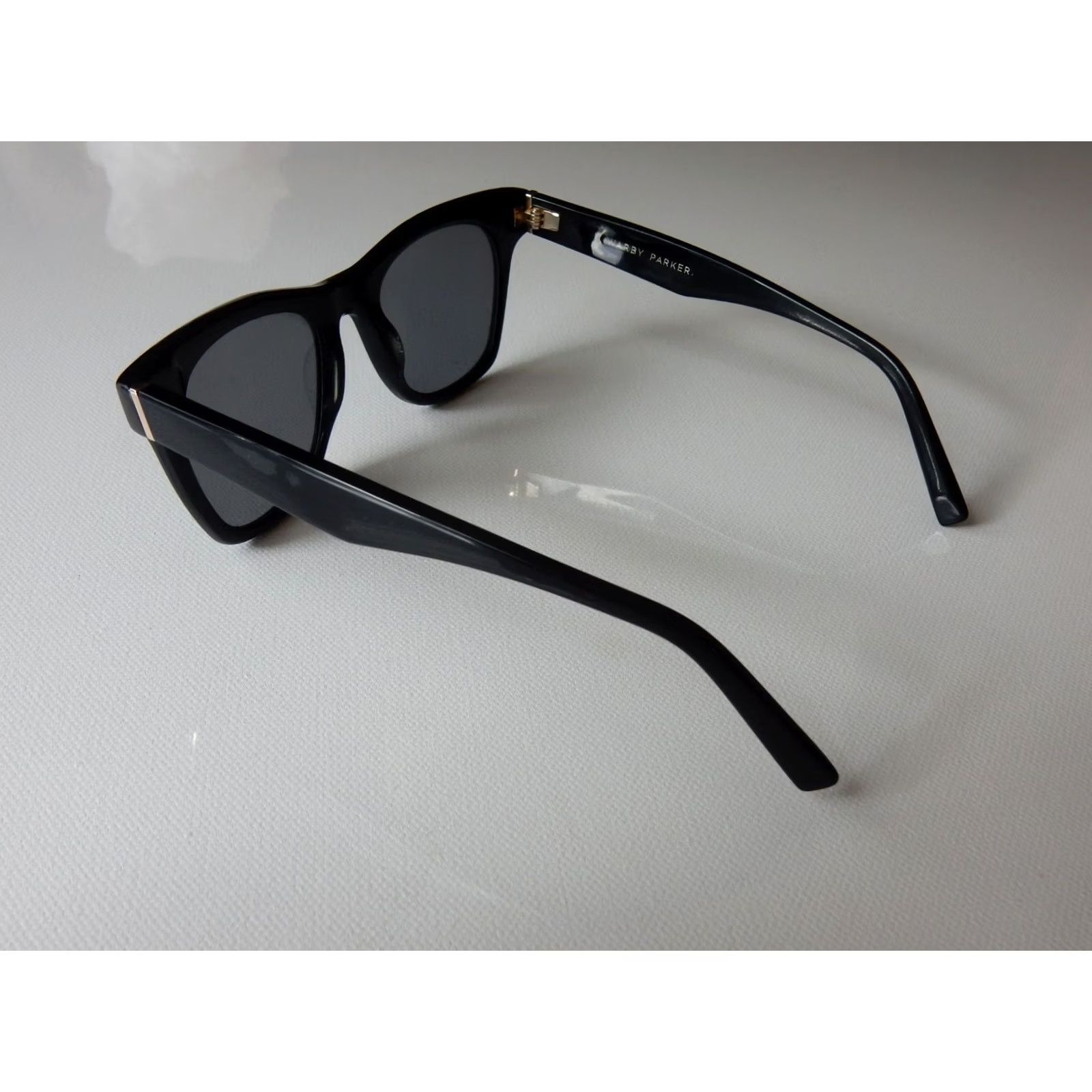 Parker VINTAGE Warby Parker Sunglasses FRAMES ONLY 49[]20 145 Hunt Black Men Adults Size ONE SIZE - 3 Thumbnail