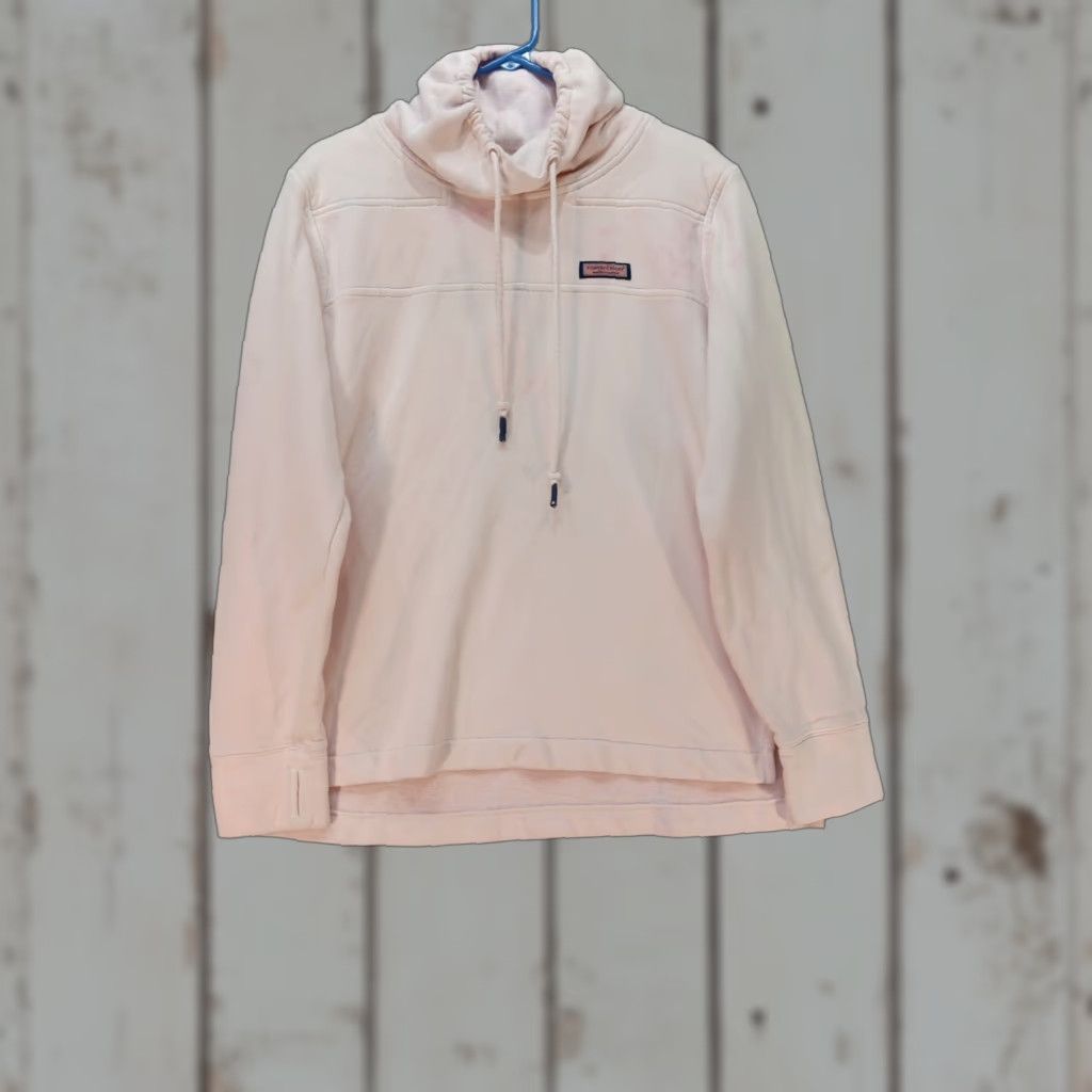 Vineyard Vines Vineyard Vines Sweatshirt Womens M Pink Tie Dye Pullover Funnel Neck Shep Shirt Size M / US 6-8 / IT 42-44 - 1 Thumbnail
