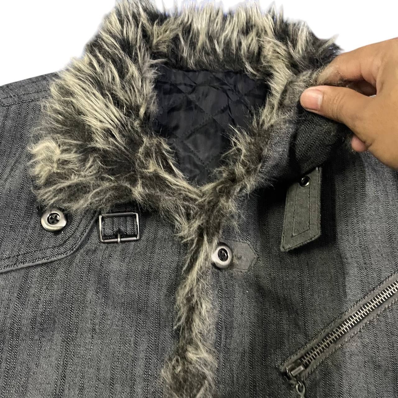 semanticdesign Vintage Semantic Designs Fur Jacket Size US L / EU 52-54 / 3 - 5 Thumbnail