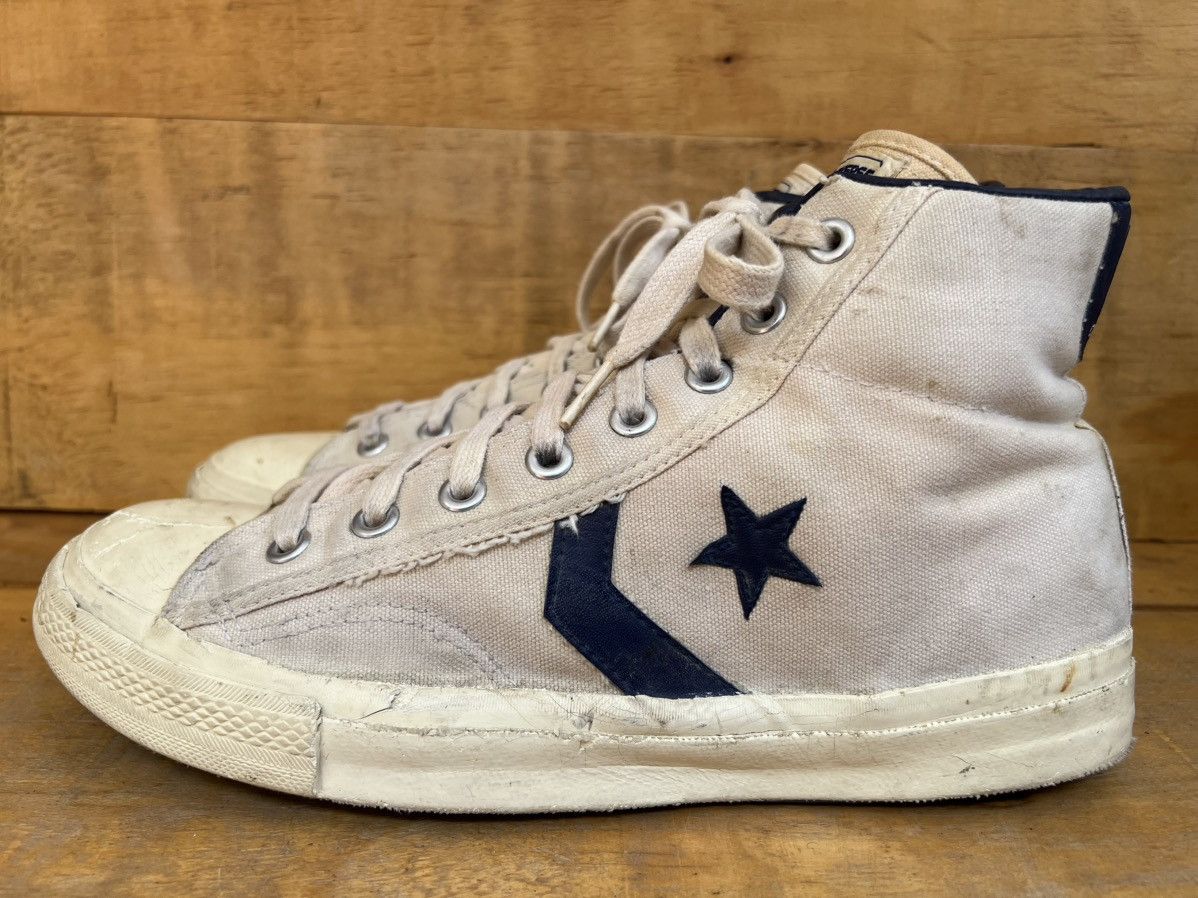 Converse Converse All Star 80S Old School Canvas Hi-Top Sneakers Size US 9.5 / EU 42-43 - 1 Thumbnail