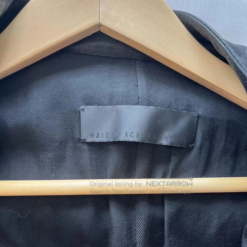 Haider Ackermann Haider Ackermann Leather jacket. Size US M / EU 48-50 / 2 - 3 Thumbnail