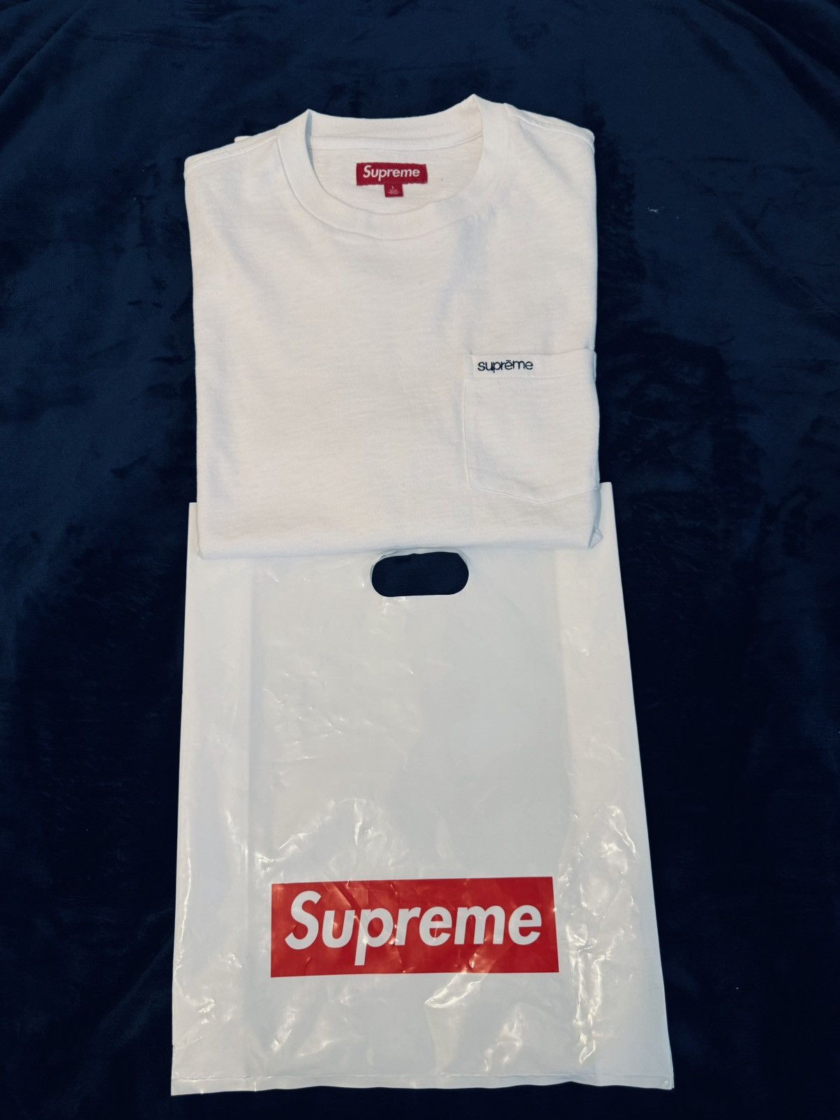 Supreme white baggy supreme t shirt Size US XL / EU 56 / 4 - 6 Thumbnail