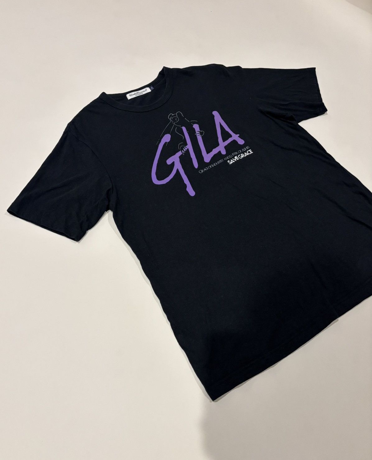 Undercover Undercover SS09 ‘Neo Boy’ GILA Save Grace T-Shirt Black Size US M / EU 48-50 / 2 - 3 Thumbnail