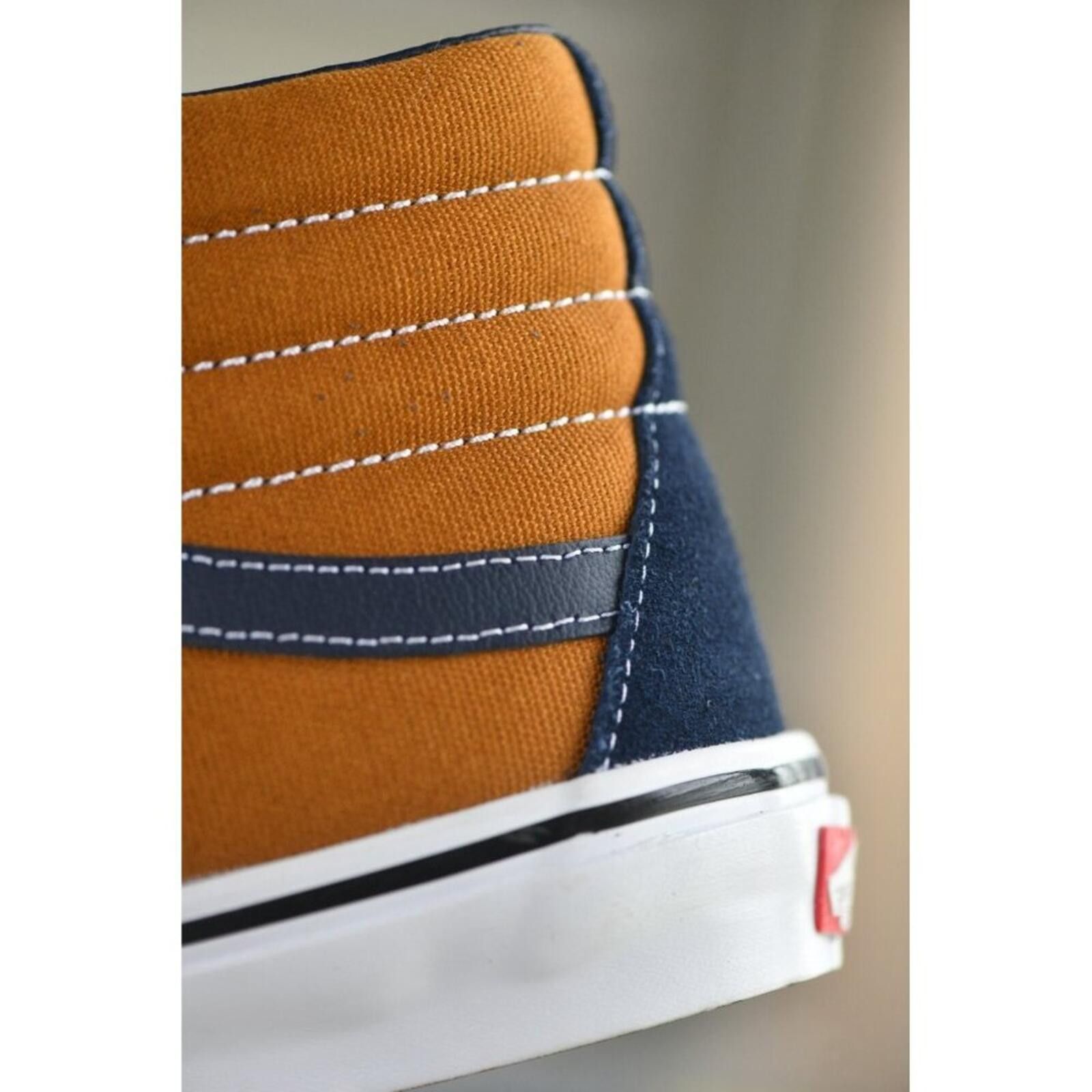 Vans Vans Dane Reynolds x Skate Sk8 | Paul Van Doren | Navy/Tan Size US 8 / EU 41 - 6 Thumbnail