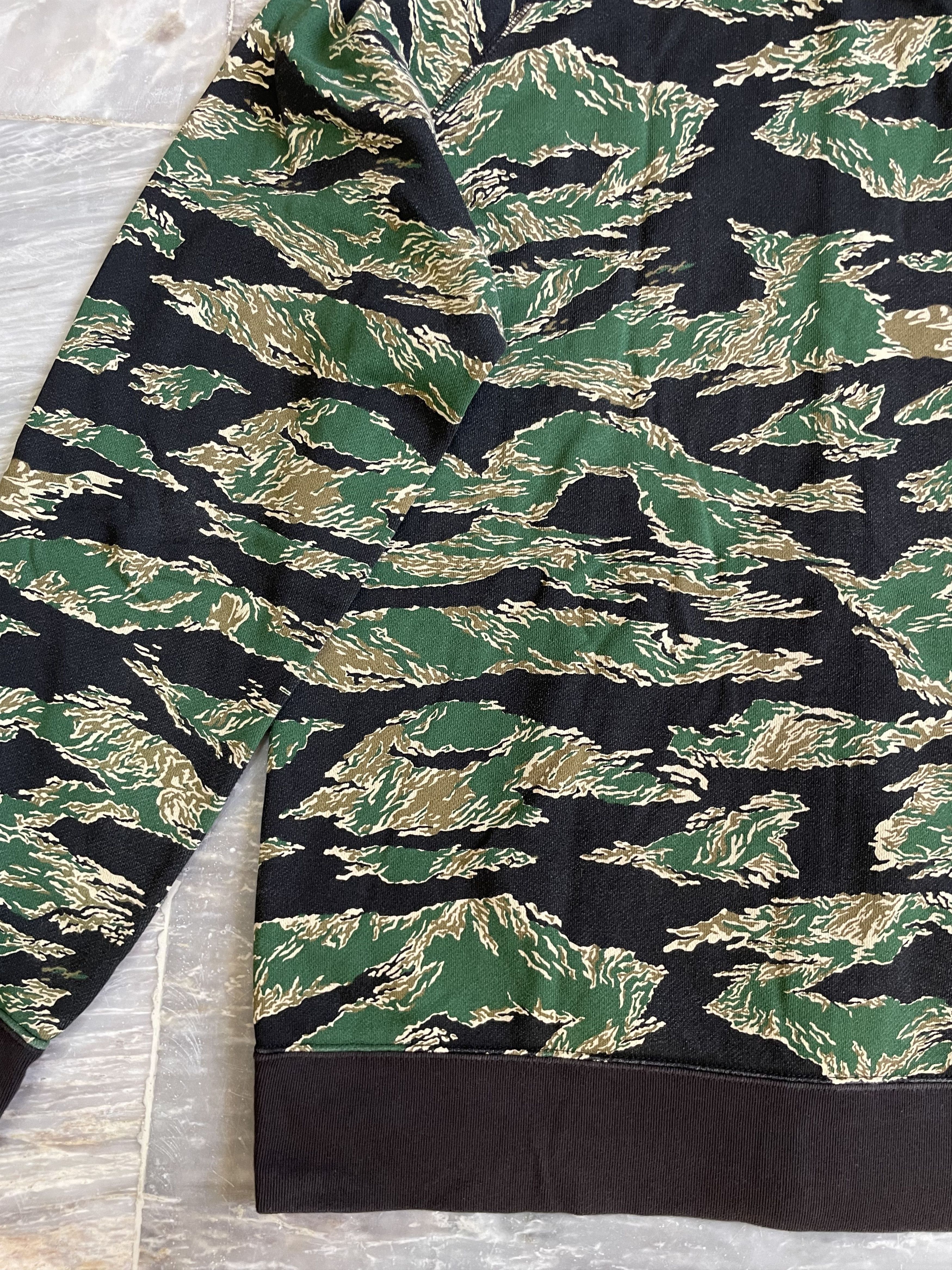 OG Bape Tiger Camo Full Zip Hoodie