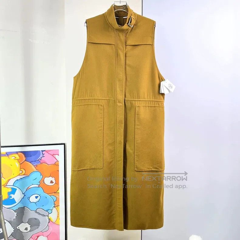 Hermes Hermes Soft Green Vest Wool Dress Size XS / US 0-2 / IT 36-38 - 2 Thumbnail