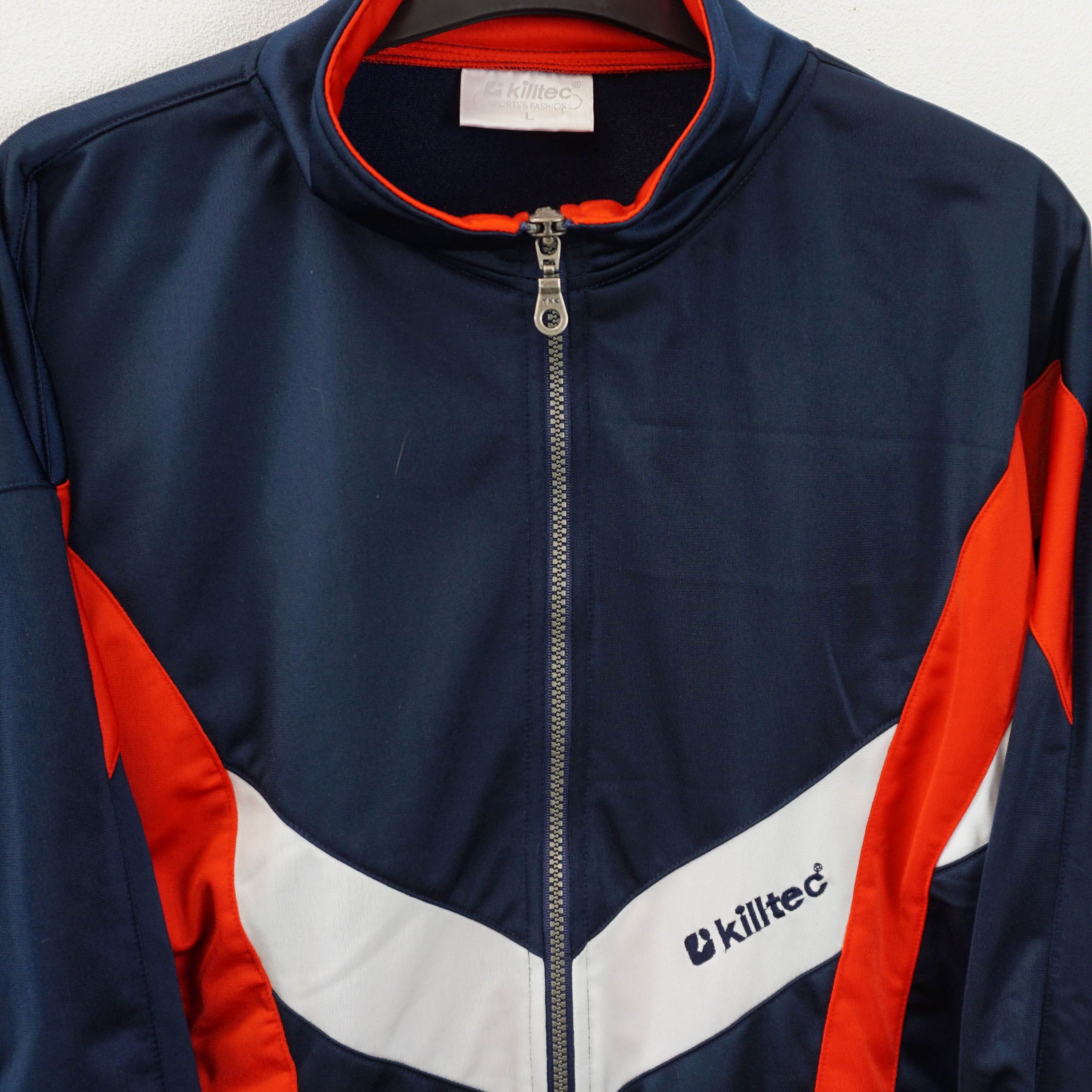 Vintage Killtec Vintage 1990's Tracksuit Sopranos Mafia Style Jacket Size US L / EU 52-54 / 3 - 2 Thumbnail