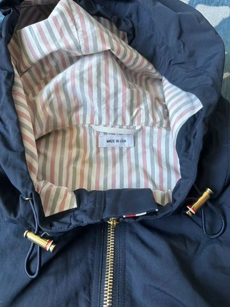 Thom Browne Thom Browne Windbreaker jacket 2503-Nextarrow Size US L / EU 52-54 / 3 - 4 Thumbnail