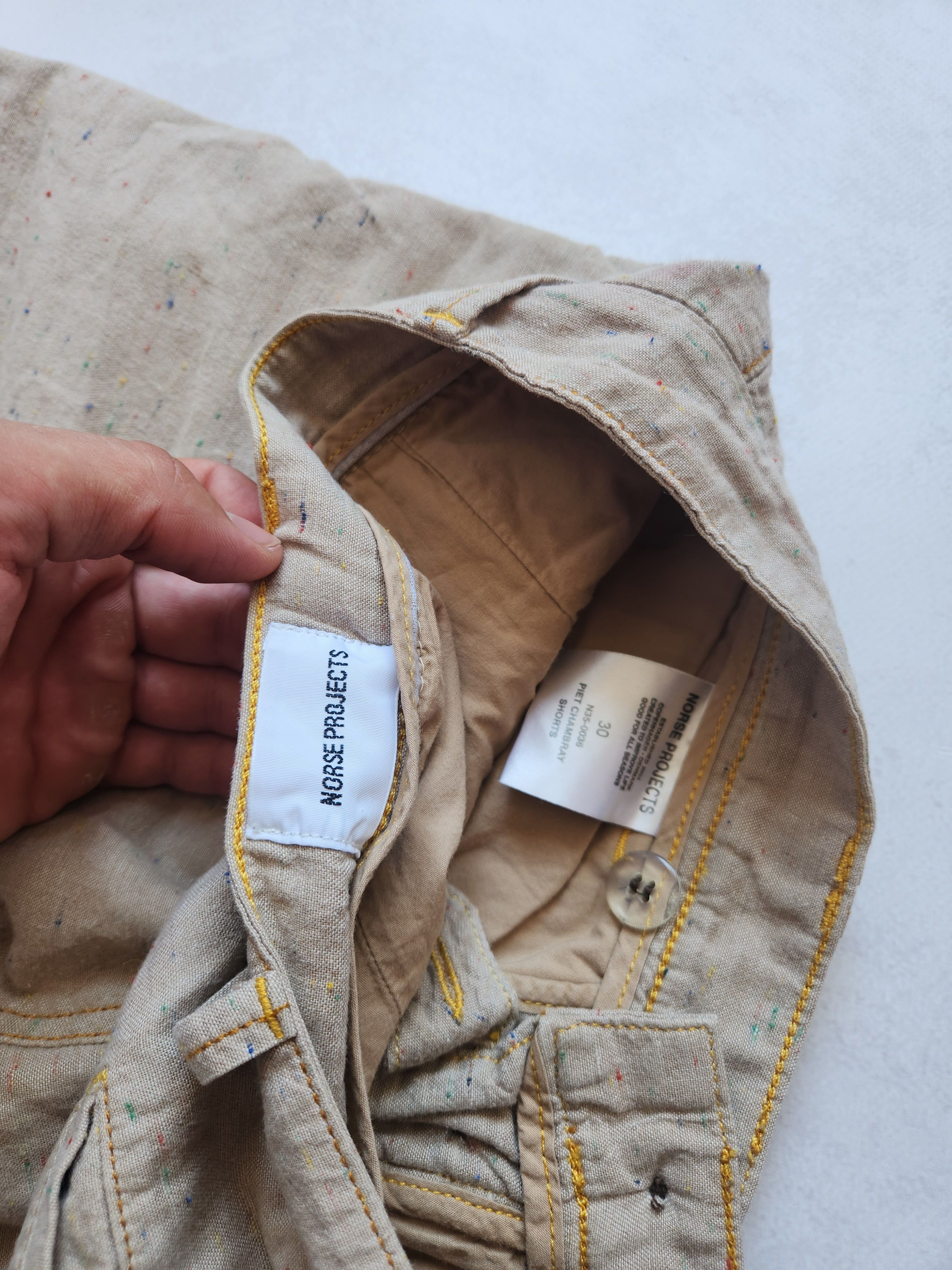 Norse Projects Norse projects piet chambray shorts Size US 30 / EU 46 - 9 Thumbnail
