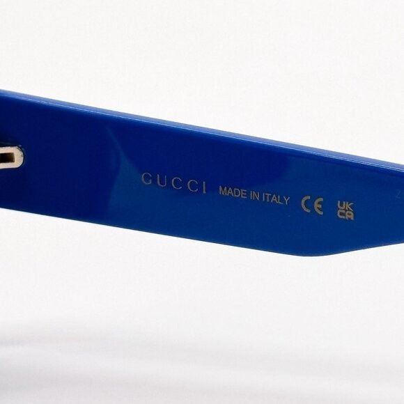 Gucci NEW GUCCI SUNGLASSES GG1460S 008 BLUE MEN EYEWEAR GUCCI Size ONE SIZE - 9 Thumbnail