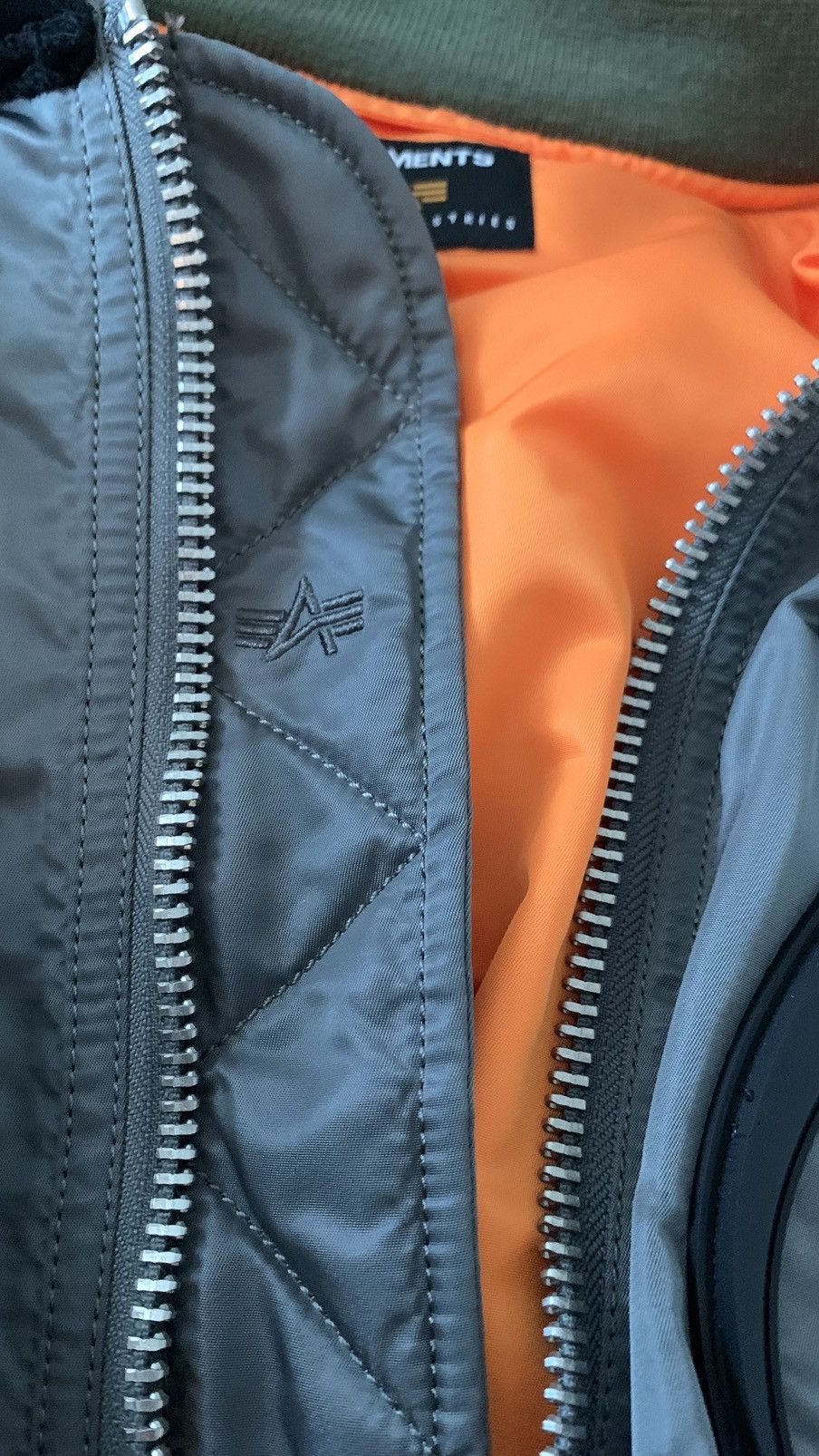Alpha Industries × Vetements Vetements x Alpha industries 2018 tribal ma-1 bomber jacket Size US XXL / EU 58 / 5 - 14 Thumbnail