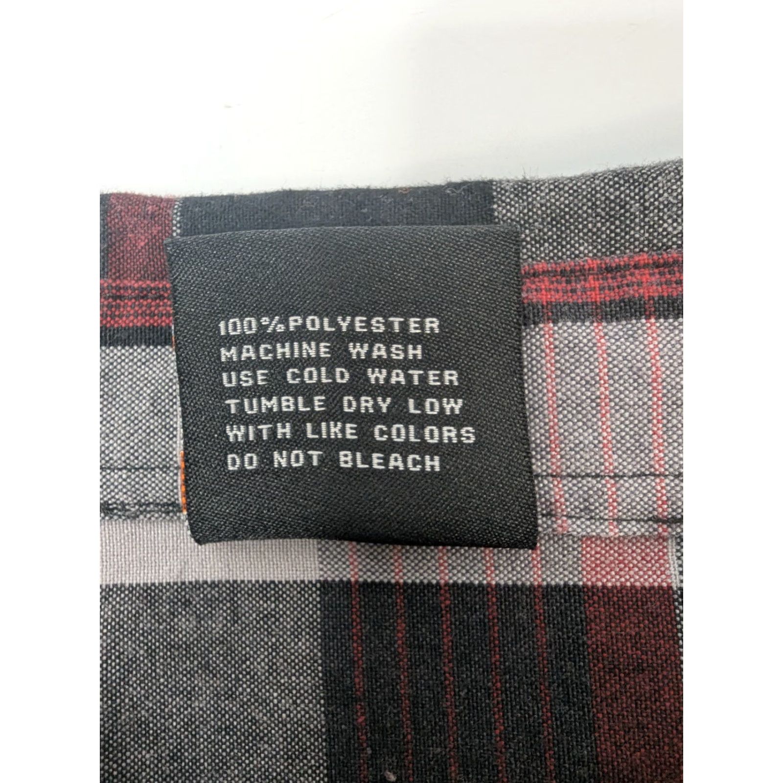 Vintage Yago Shirt Button-Up Plaid Grey Red 3XL Short Sleeve Mens Casual Workwear Urban Streetwear Size US XXL / EU 58 / 5 - 7 Thumbnail