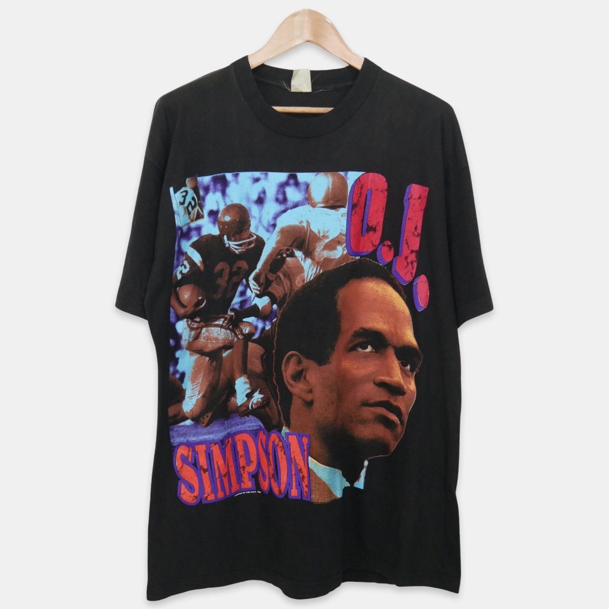 image of Vintage O.j Simpson 1995’S Shirt in Black, Men's (Size XL)