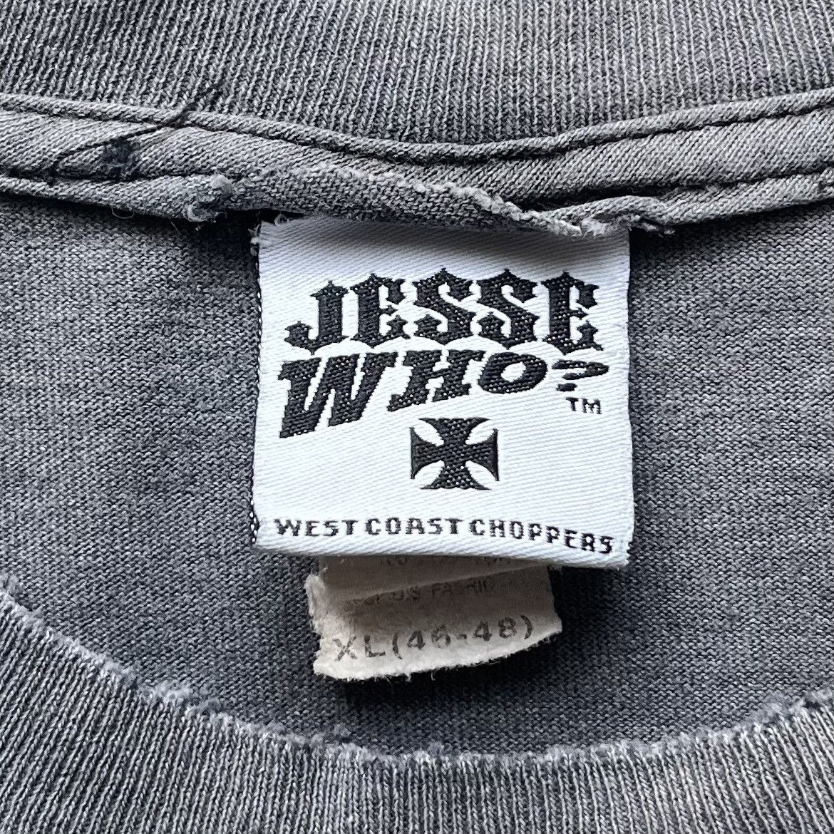 Harley Davidson Vintage OG West coast choppers long sleeve Faded distressed Size US XL / EU 56 / 4 - 5 Thumbnail