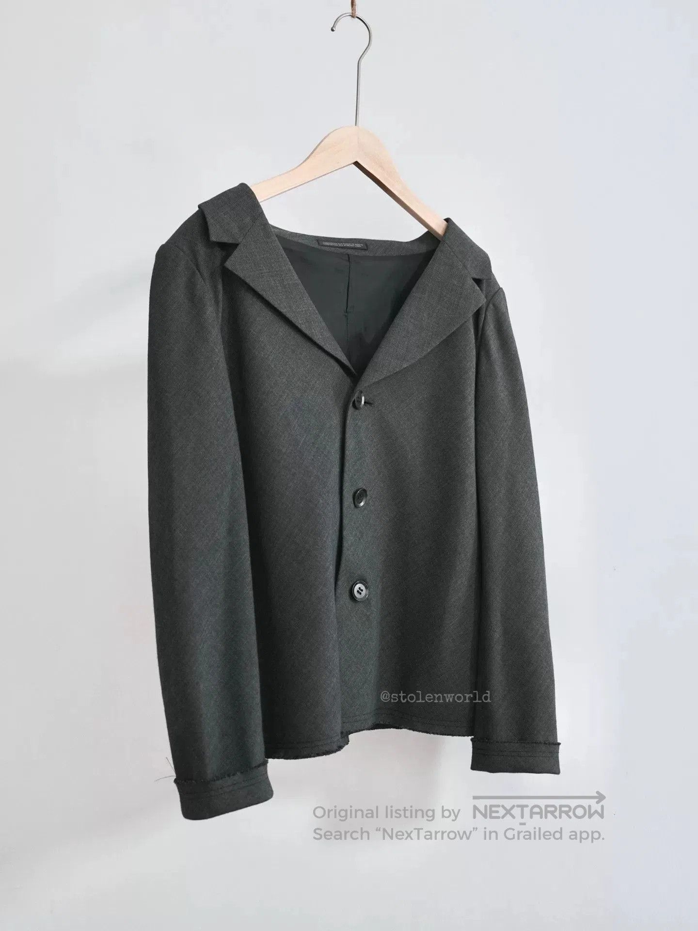 Yohji Yamamoto yohji yamamoto noir tailored blazer. Size S / US 4 / IT 40 - 2 Thumbnail