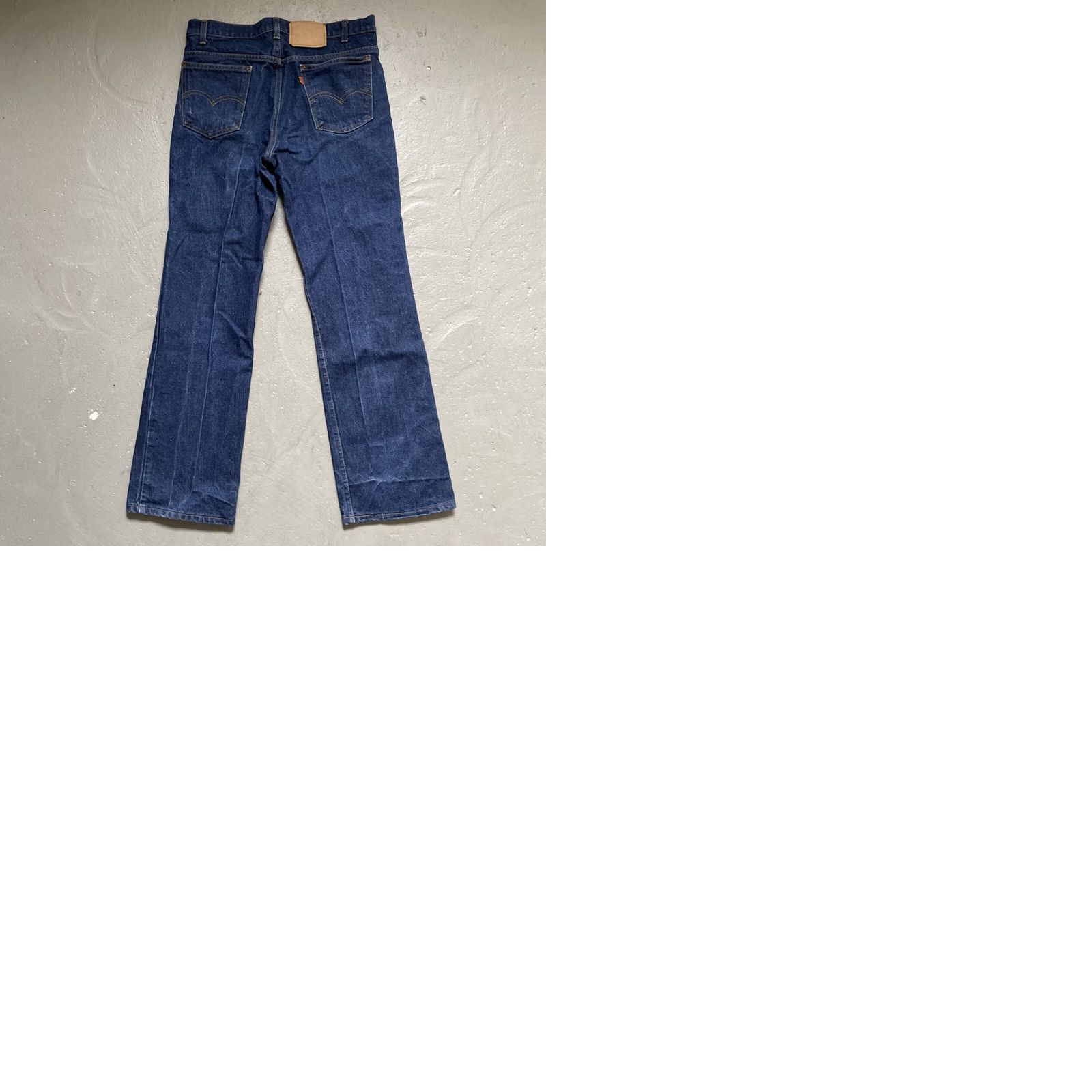Levi's VINTAGE Levi's 517 Orange Tab Dark Blue Jeans Bootcut 34x30 Men USA Size US 34 / EU 50 - 9 Thumbnail