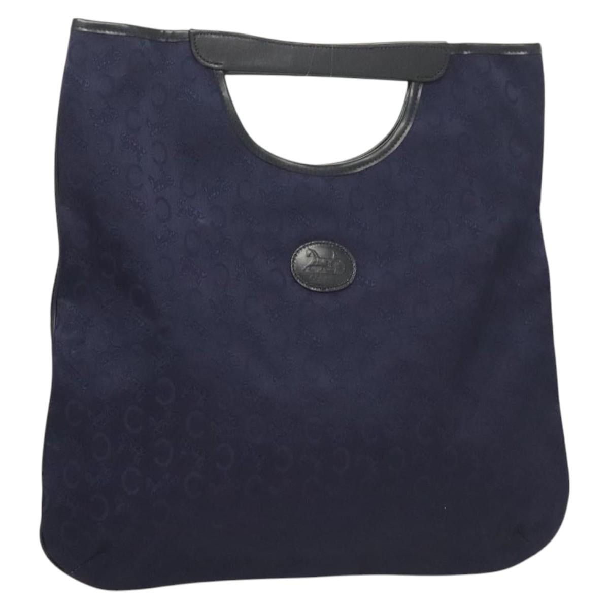 Celine CELINE C Sulky Hand Bag Canvas Navy Size ONE SIZE - 1 Thumbnail