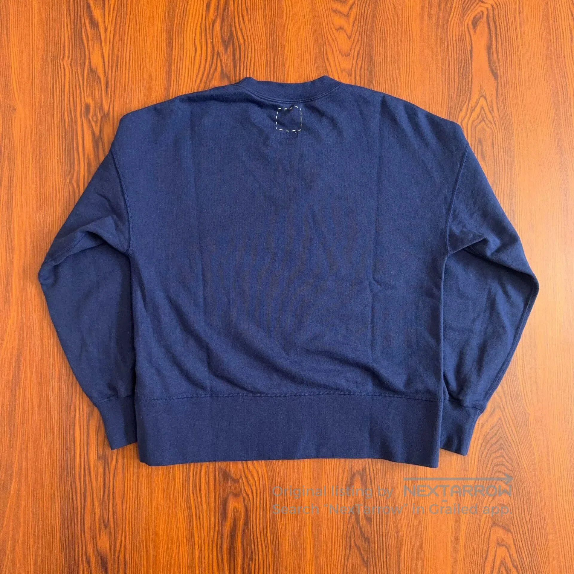 Visvim visvim court long sleeve sweatshirt indigo. Size US M / EU 48-50 / 2 - 2 Thumbnail