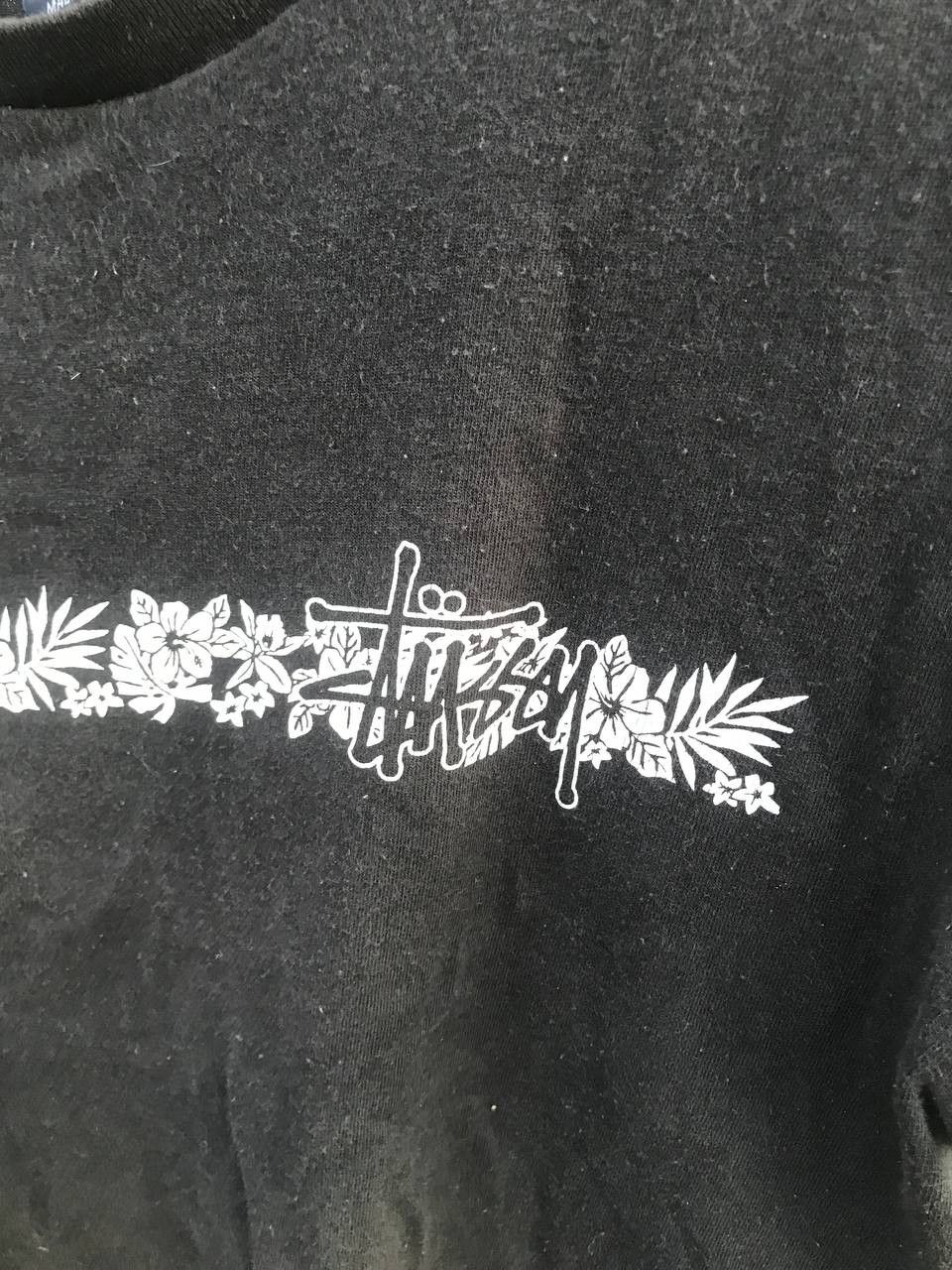 Stussy × Vintage Vintage 90s Stussy Black shirt Size US M / EU 48-50 / 2 - 5 Thumbnail