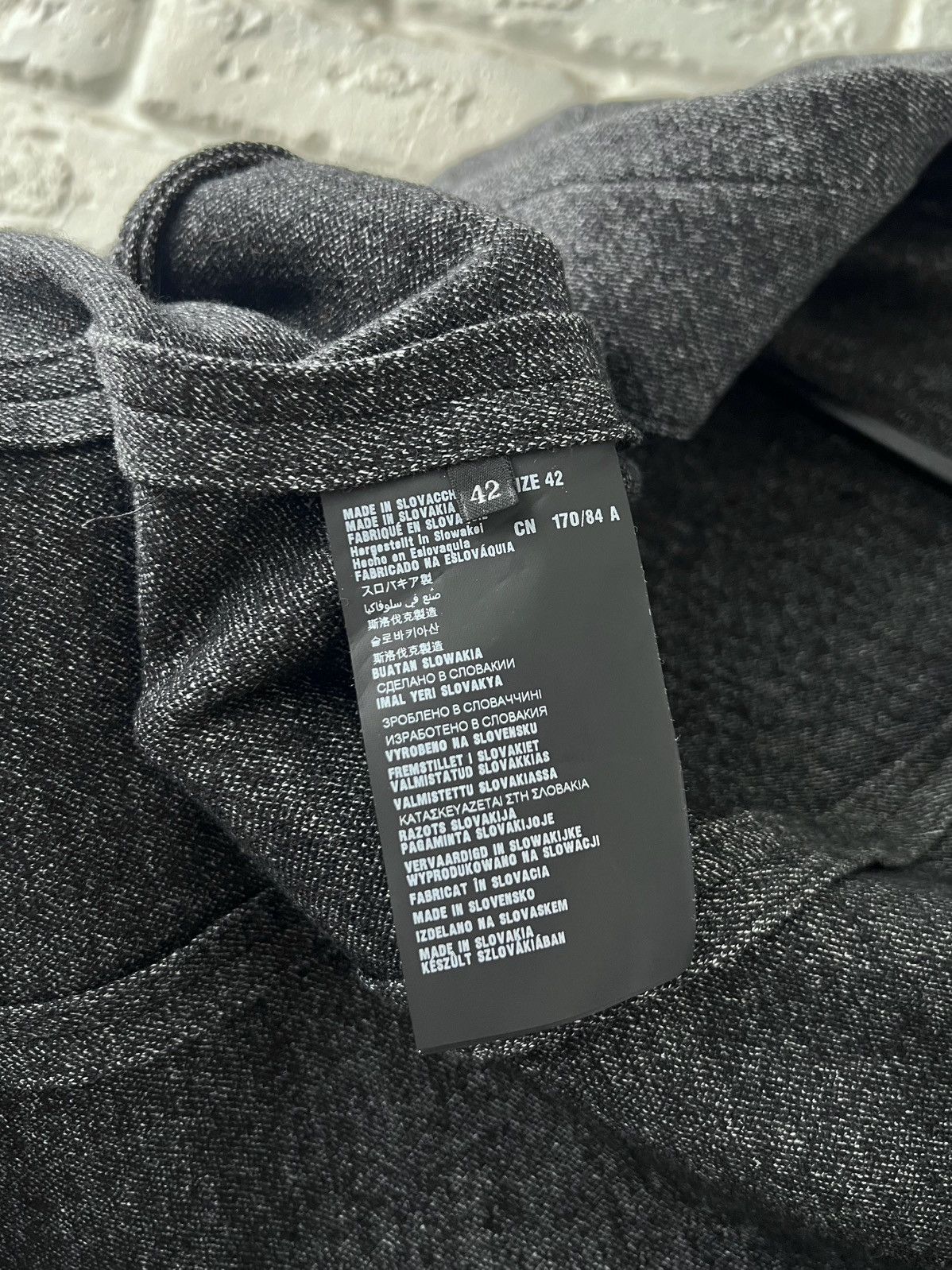 Prada Prada Milano Gray Wool Blazer Jacket Size M / US 6-8 / IT 42-44 - 6 Thumbnail