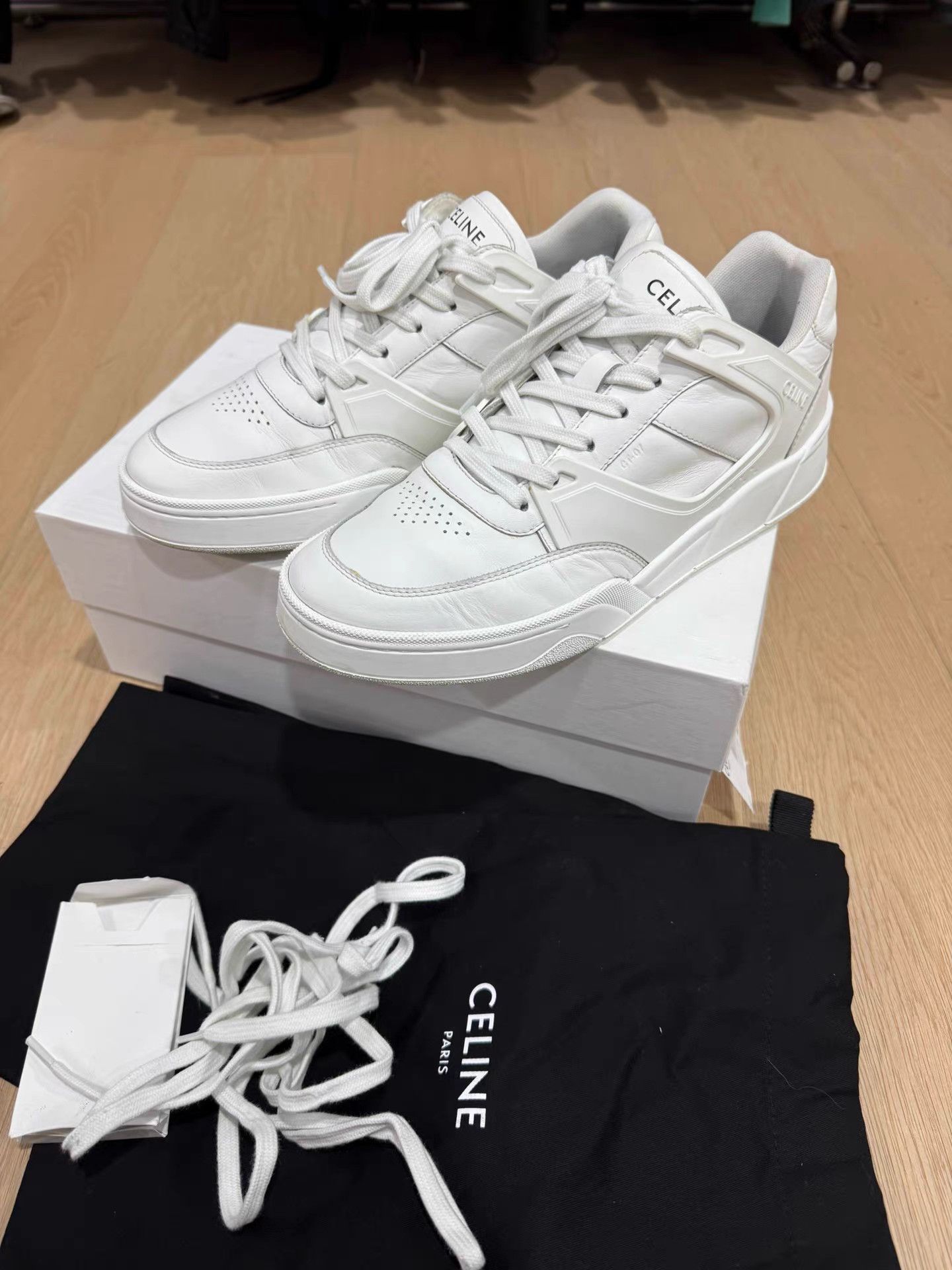 Celine Celine White Sneakers K20 Size US 10 / EU 43 - 1 Thumbnail