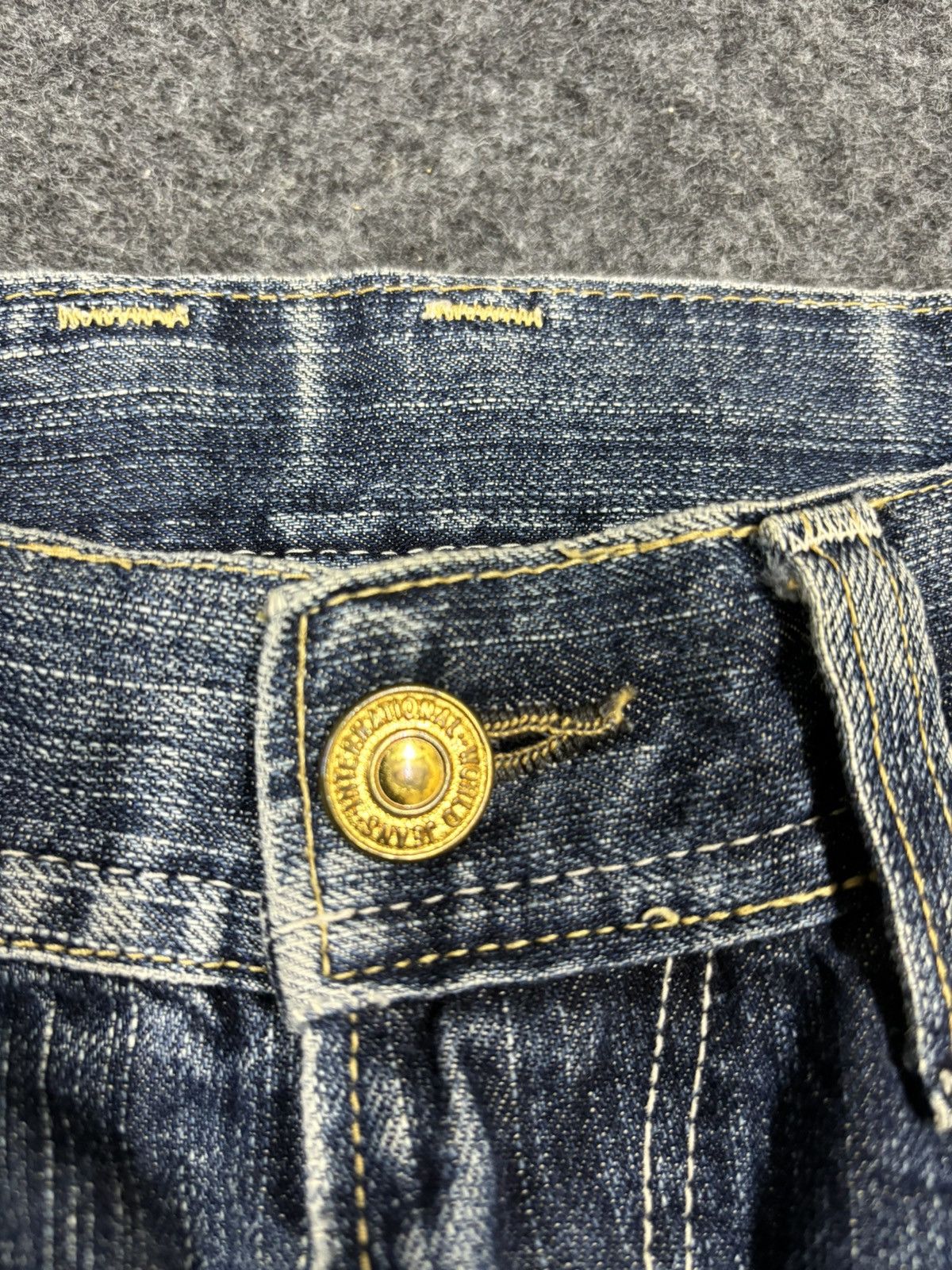 Japanese Brand 💥90s Style💥Archival DENIMCRAFT Insne Wash Style Denim F931 Size US 32 / EU 48 - 8 Thumbnail