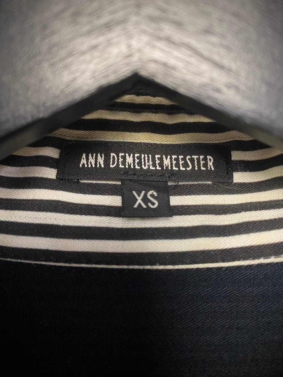 Ann Demeulemeester Stripes collar long shirt M Size US M / EU 48-50 / 2 - 5 Thumbnail