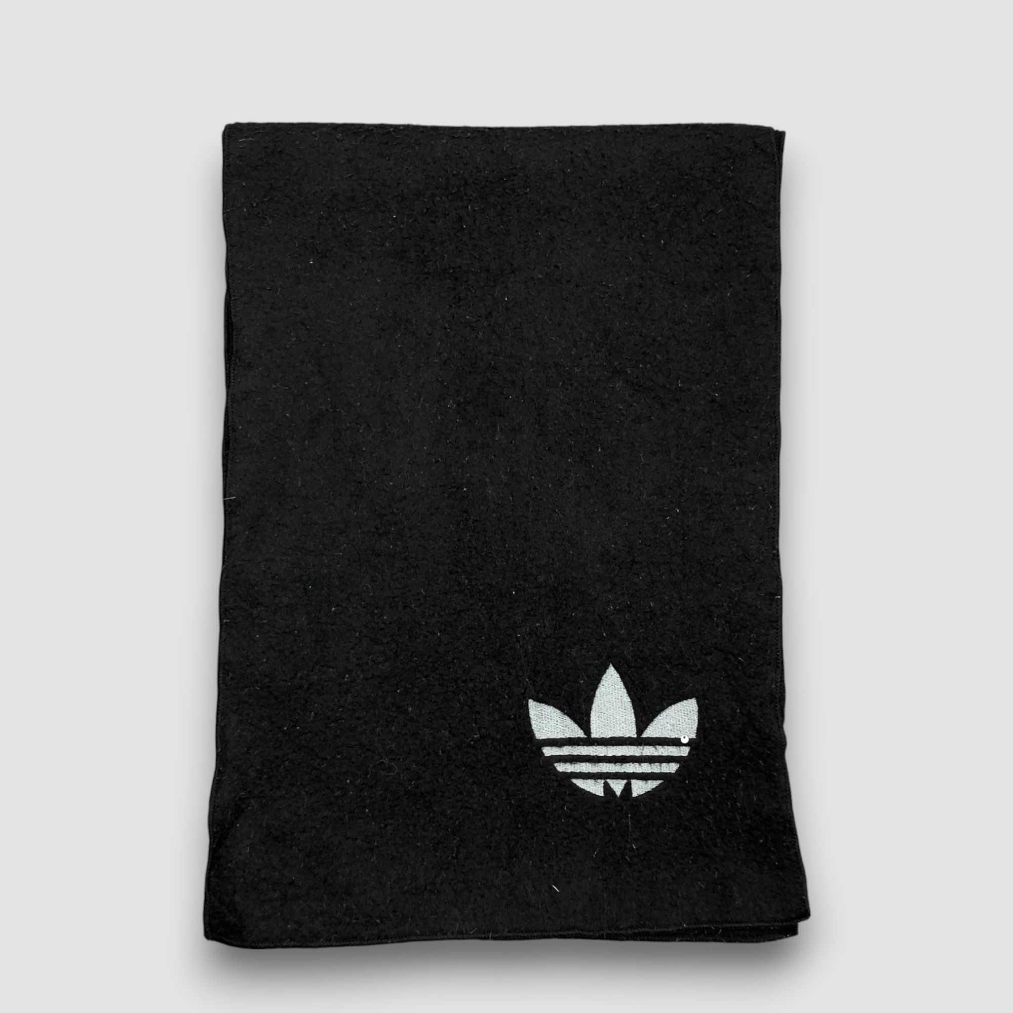 Adidas Vintage Adidas Scarf Muffler Fleece Wool Cashmere Scarves Size ONE SIZE - 8 Thumbnail