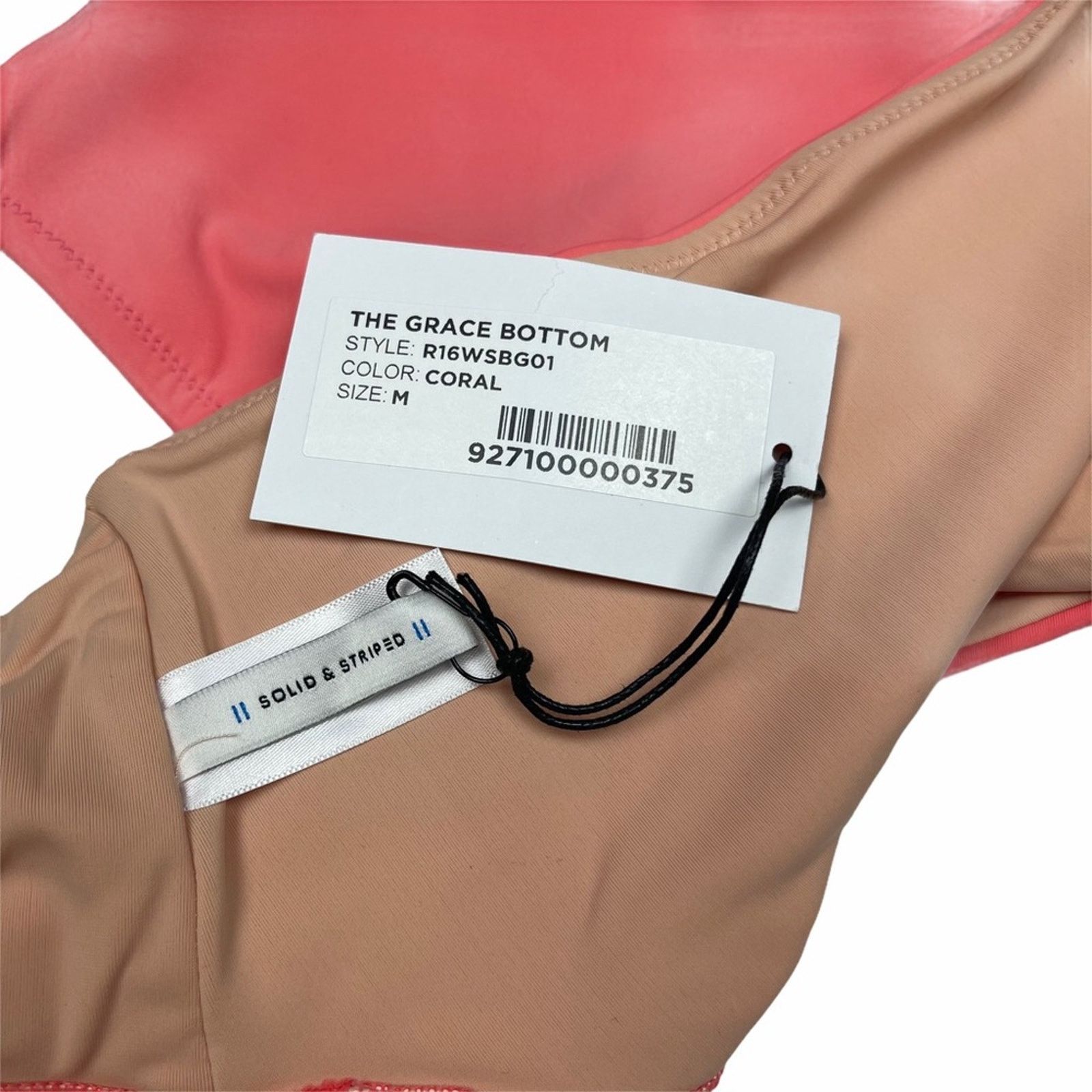 Solid & Striped Solid & Striped The Grace Swim Bottom Coral Medium Size ONE SIZE - 7 Thumbnail
