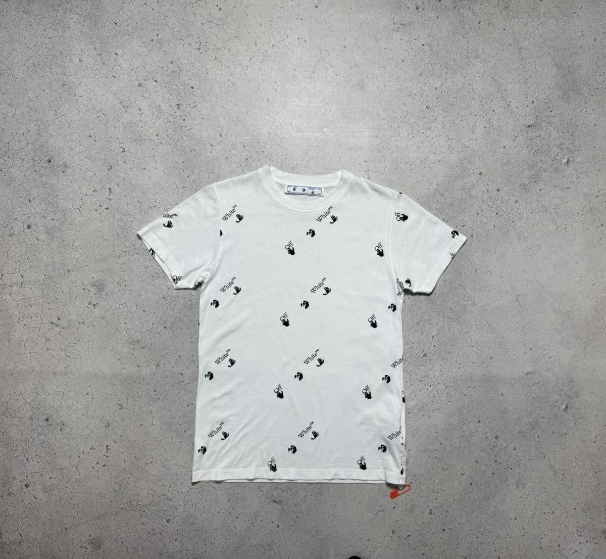 Off-White Off-White Monogram Luxury T-Shirt White Size S Size US S / EU 44-46 / 1 - 2 Thumbnail