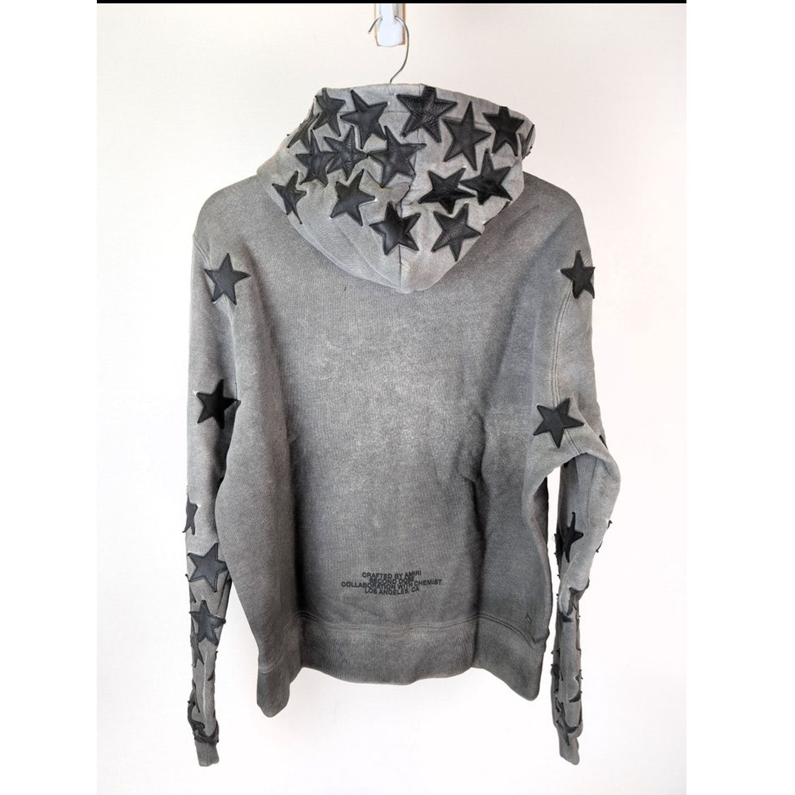 Amiri o1rshd1 Chemist Star Hoodie Heather in Grey Size US XL / EU 56 / 4 - 10 Thumbnail