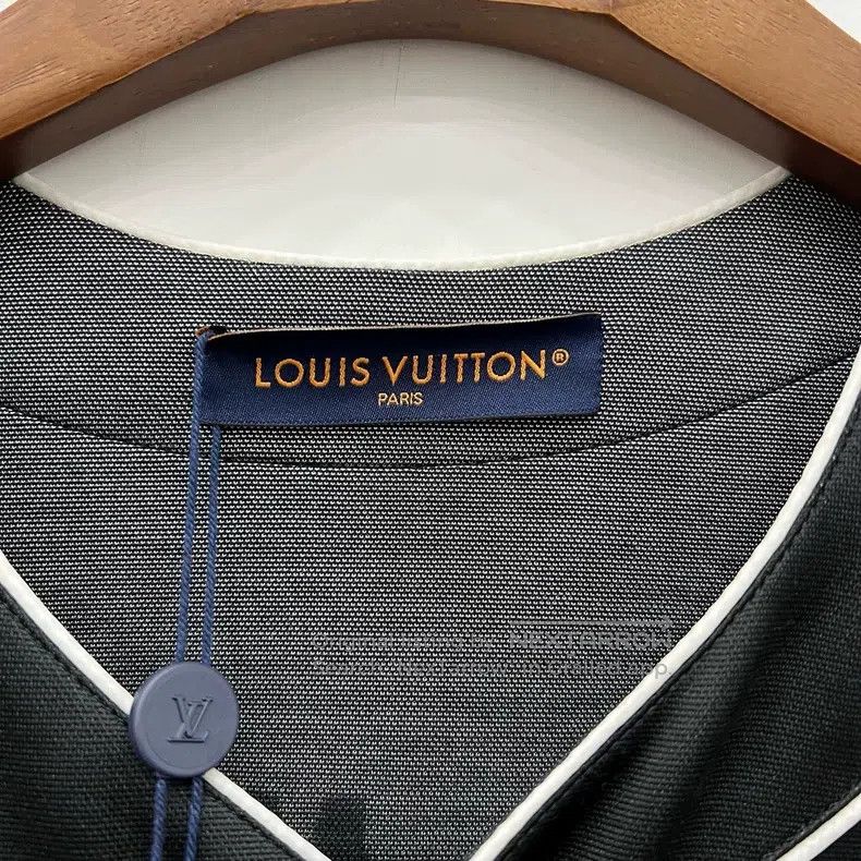 Louis Vuitton Louis Vuitton Striped Patchwork Baseball Short Sleeve shir Size US L / EU 52-54 / 3 - 5 Thumbnail
