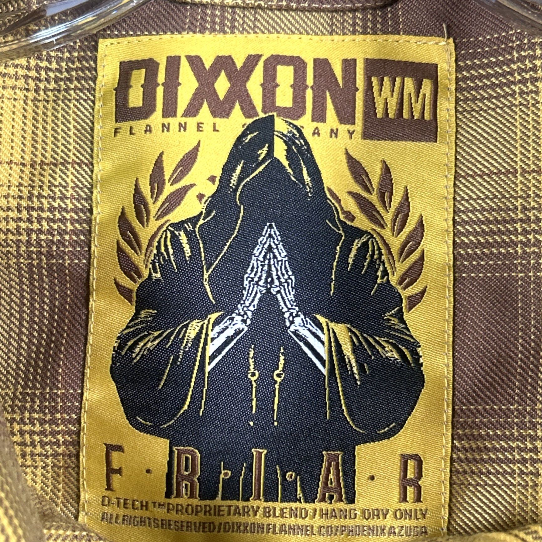 CO Dixxon Shirt Womens M Plaid Flannel Long Sleeve Button-Up Snow Pearl Snap Yellow Brown Multicolor Size M / US 6-8 / IT 42-44 - 3 Thumbnail
