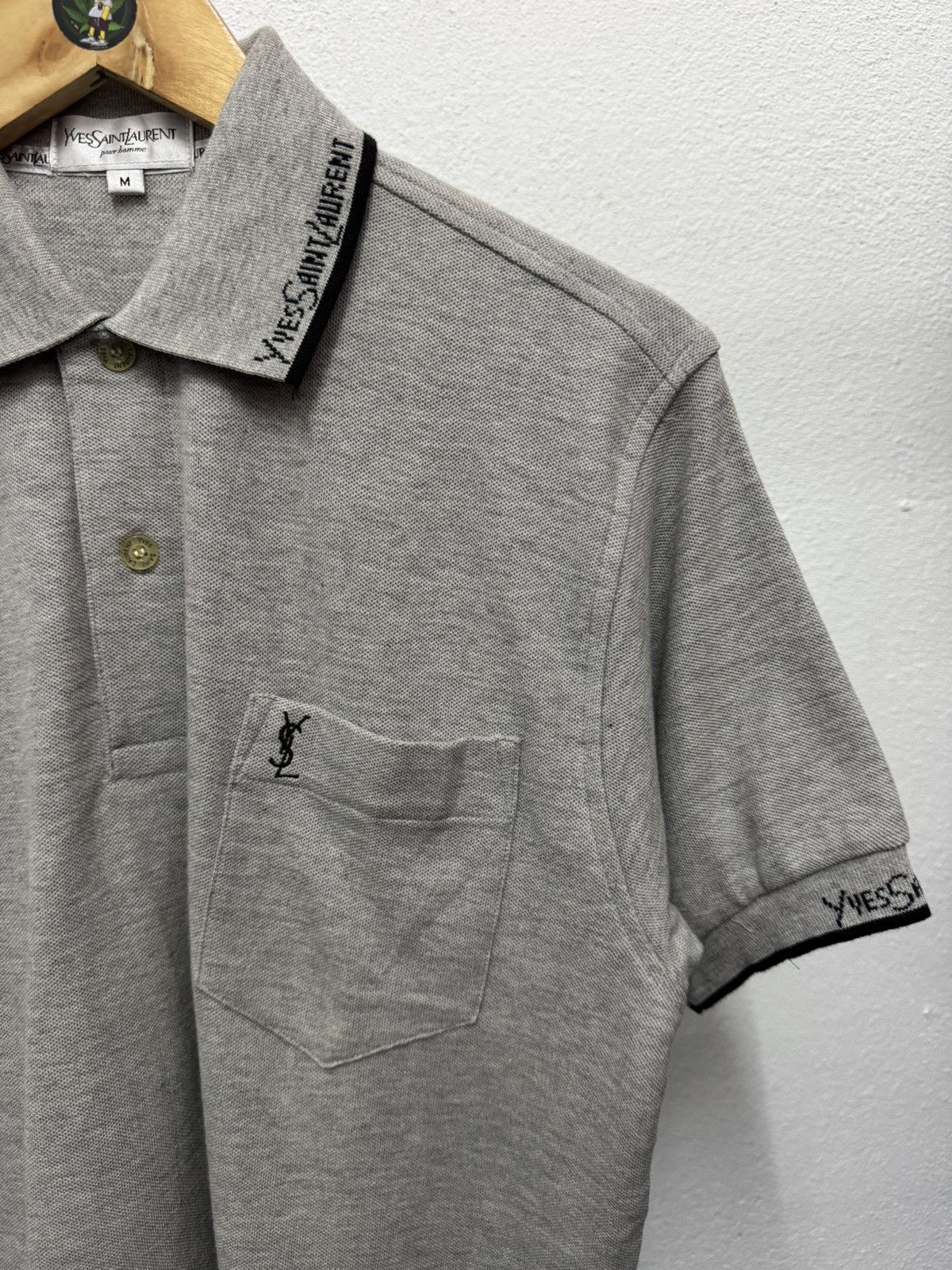 Yves Saint Laurent Polo Shirts Size US M / EU 48-50 / 2 - 2 Thumbnail