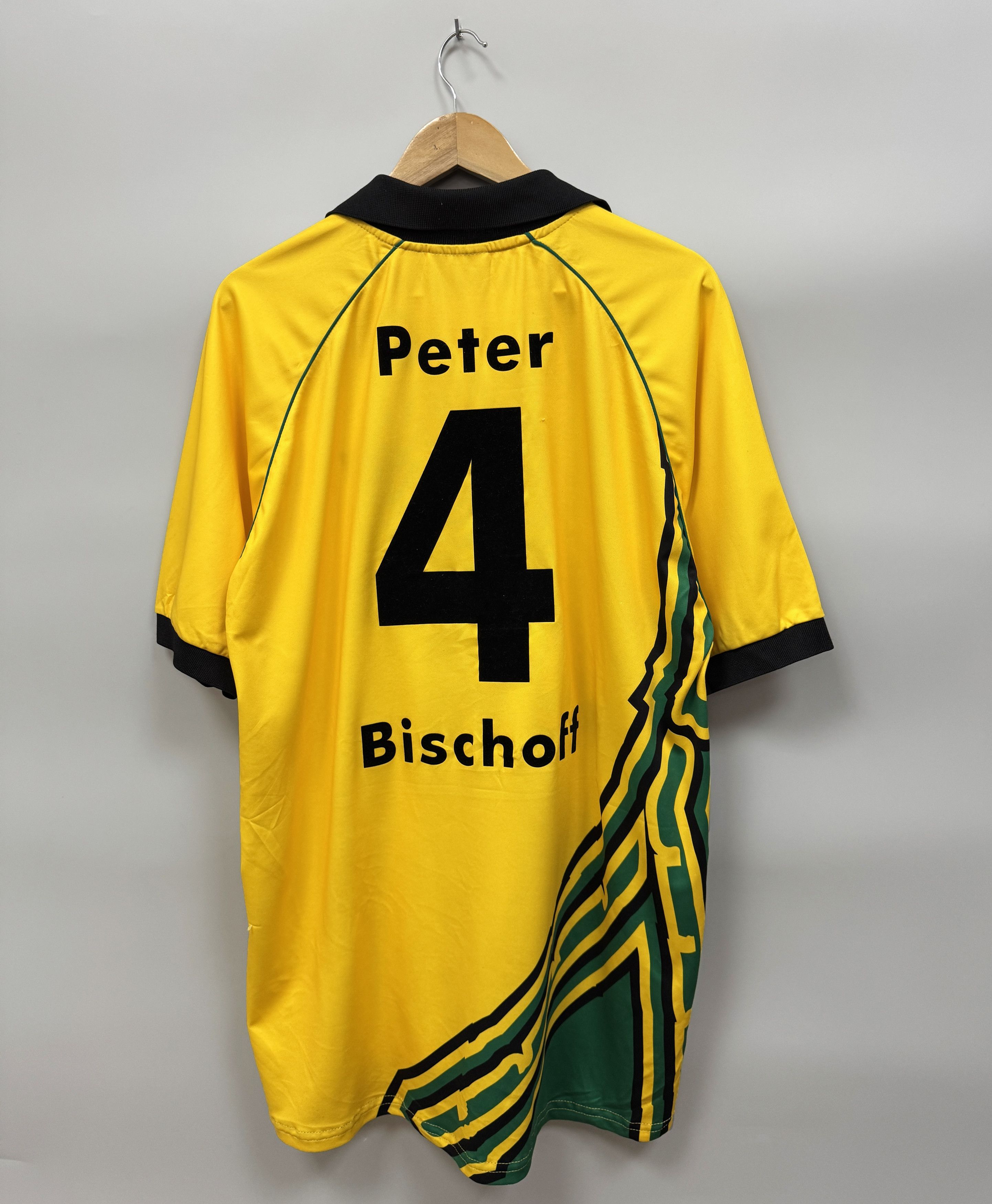 Kappa 1998 Jamaica PETER 4 World Cup Kappa Football Soccer Kit Size US XXL / EU 58 / 5 - 1 Thumbnail