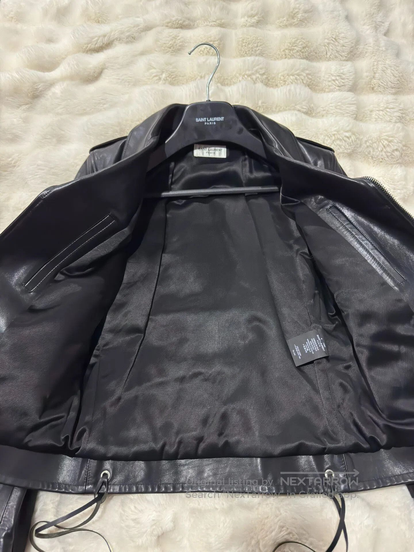 Saint Laurent Paris Saint Laurent Paris Leather Jacket| Size US S / EU 44-46 / 1 - 7 Thumbnail