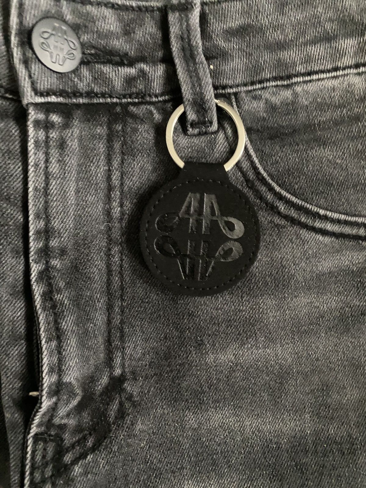 Other Givona Washed Black Flare Jeans Size US 32 / EU 48 - 4 Thumbnail