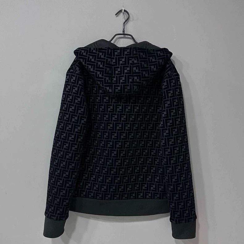 Fendi Full Print Zipper Jacket by Fendi Size XL / US 12-14 / IT 48-50 - 4 Thumbnail