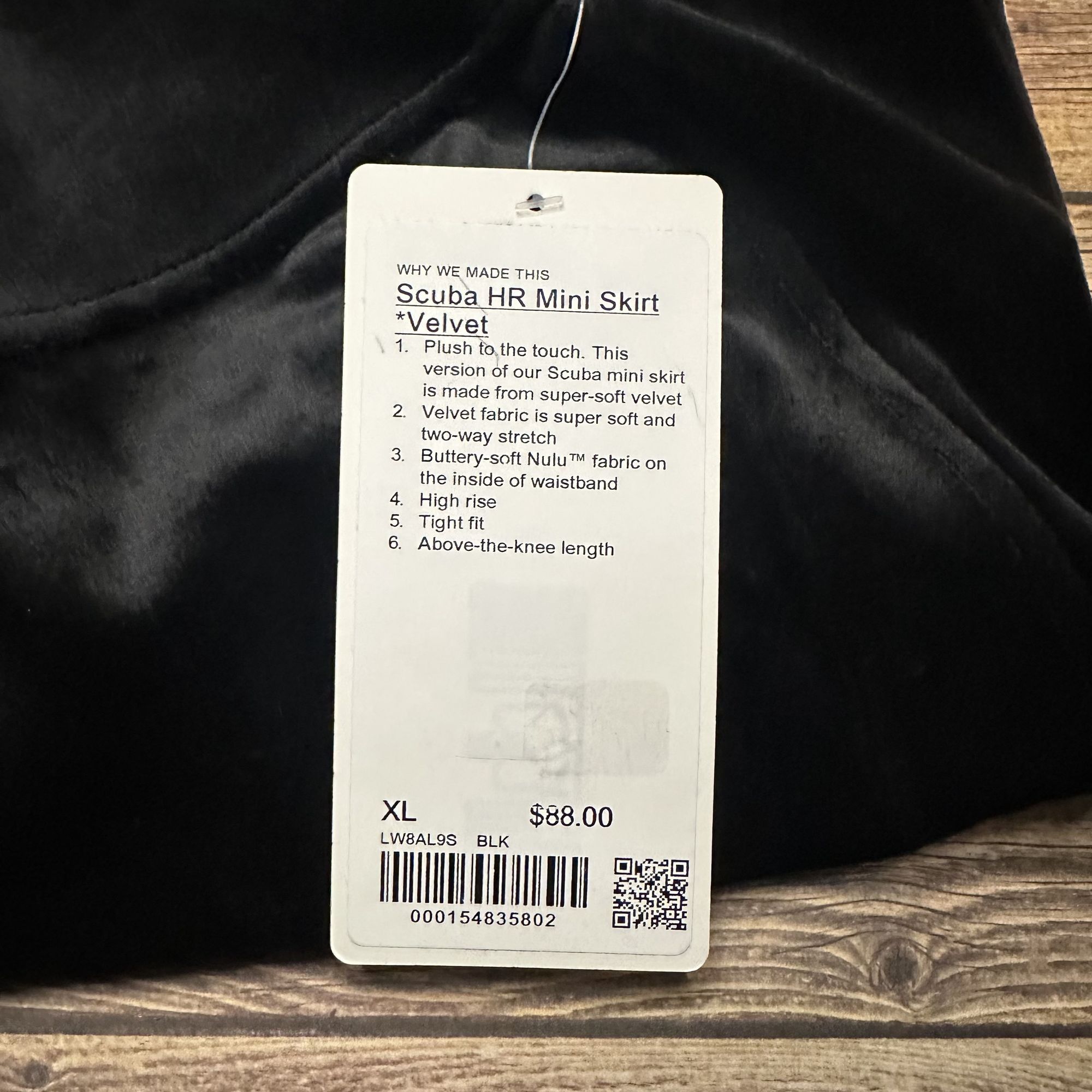 Lululemon Lululemon Scuba High Rise Mini Skirt Velvet NWT Size XL Size 34" / US 12 / IT 48 - 9 Thumbnail